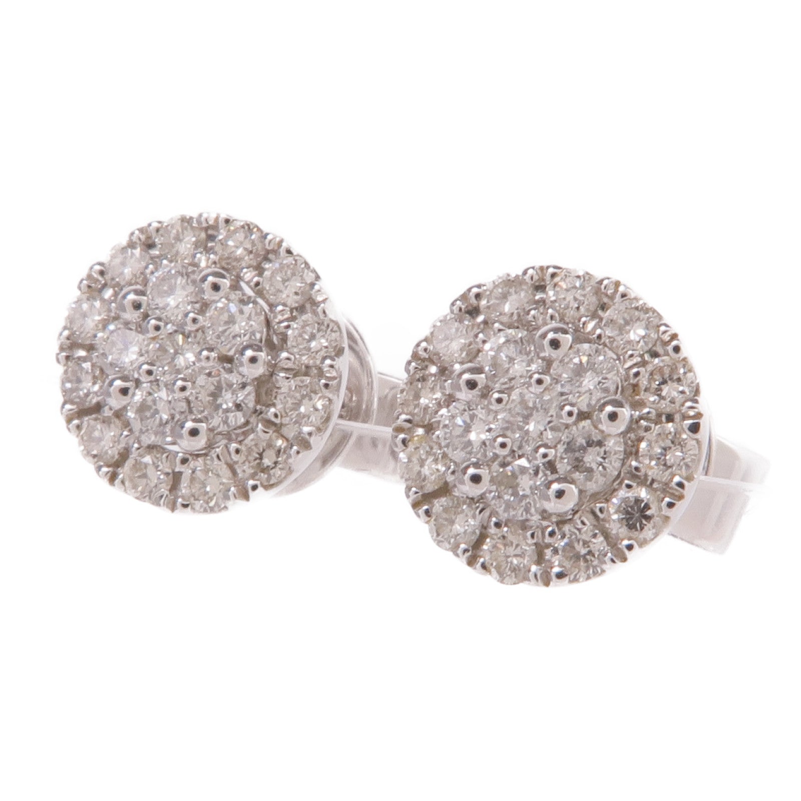 JEWELRY 18K白金Diamond Earrings鑽石耳環