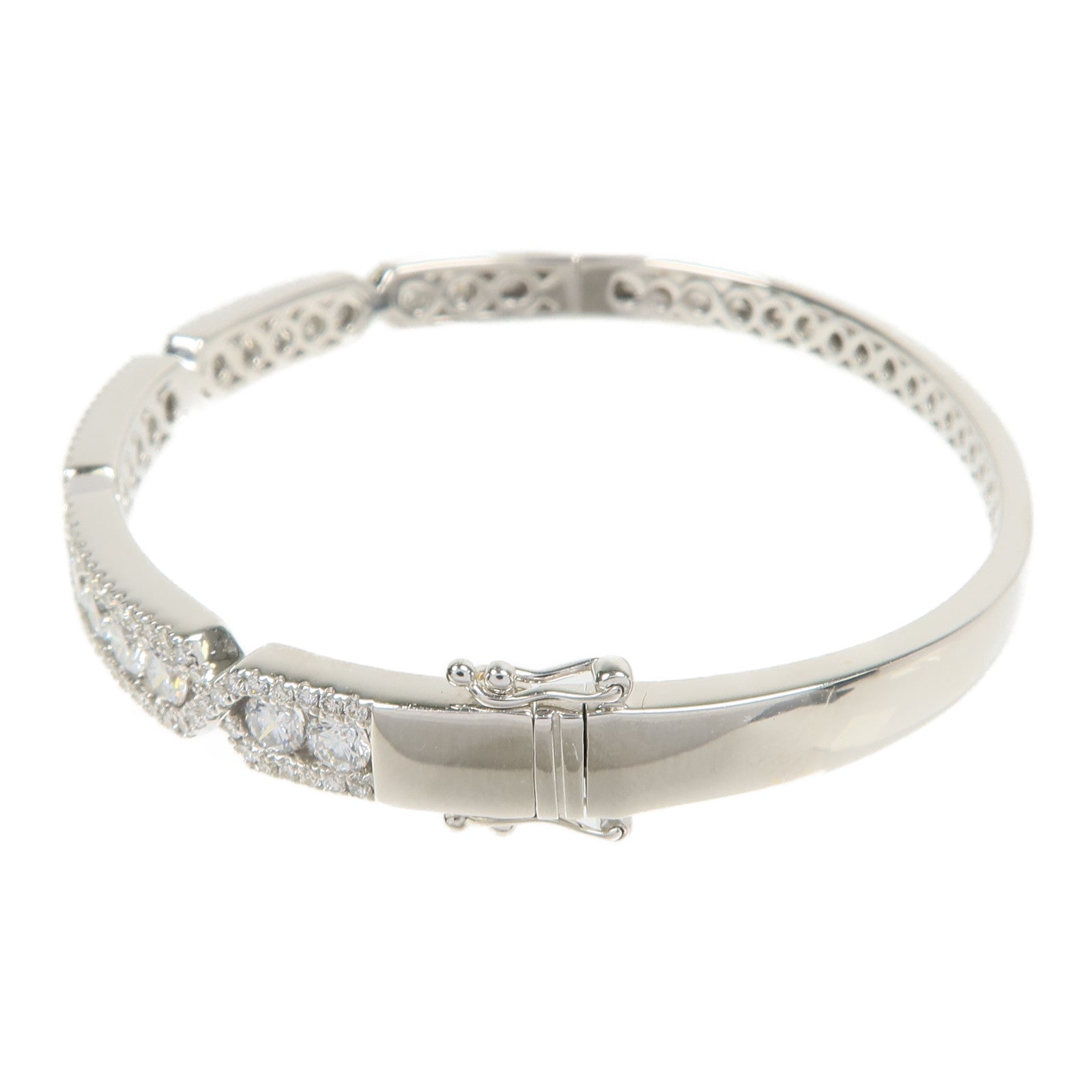 JEWELRY 18K白金Diamond Bracelet鑽石手鐲