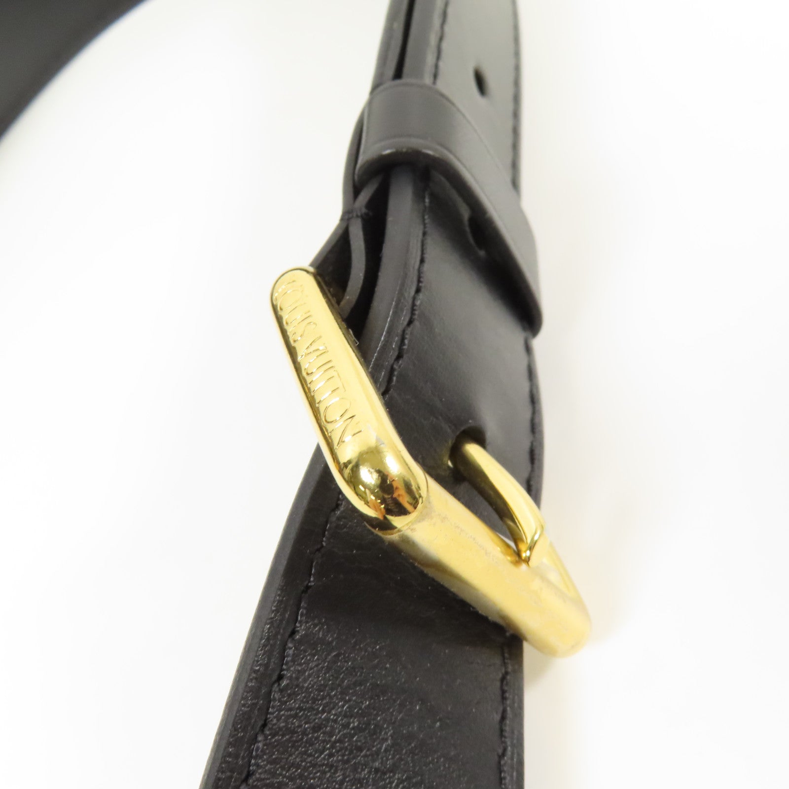 LOUIS VUITTON Monogram Macassar Odeon PM金扣手挽袋