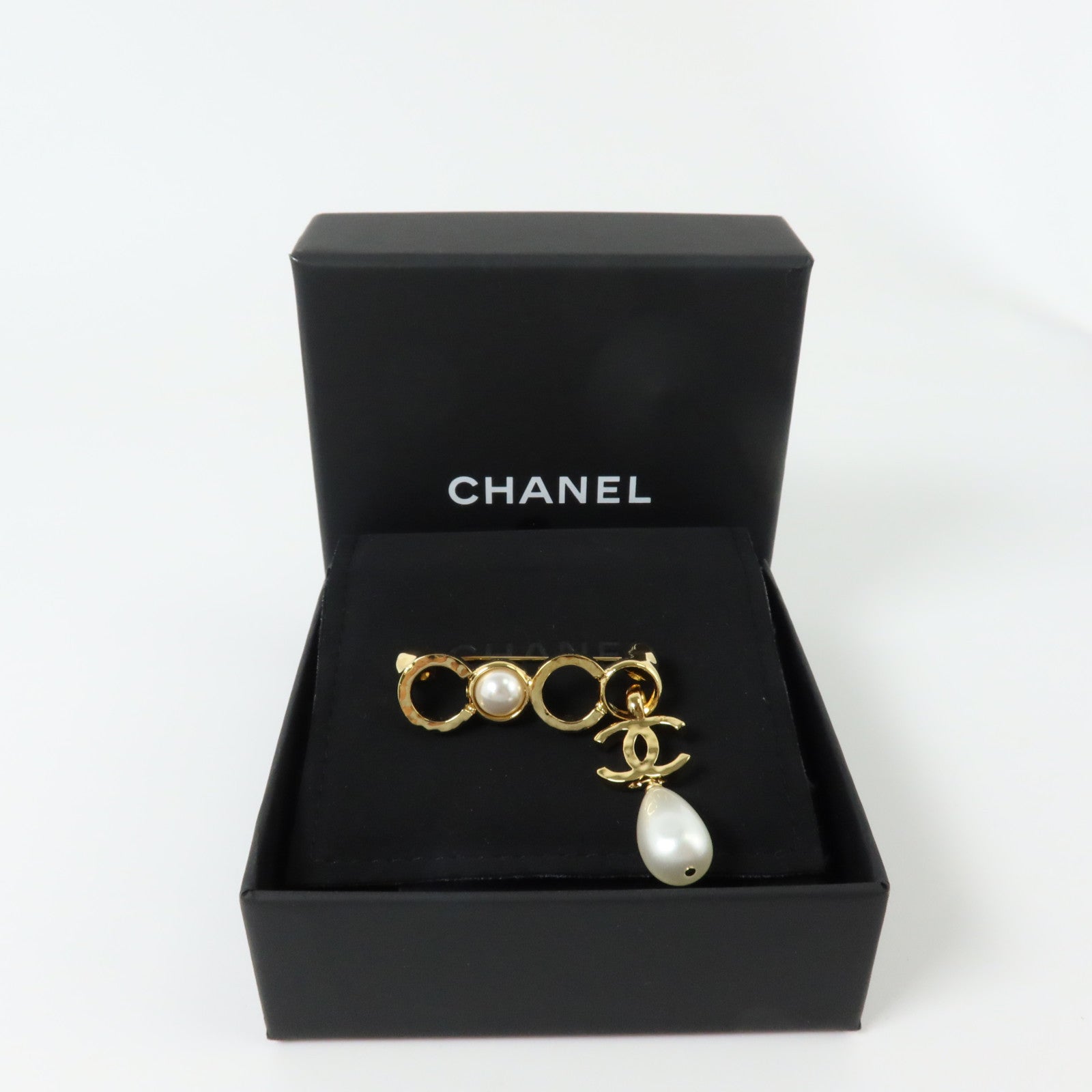 CHANEL PVC/金屬Brooch胸針