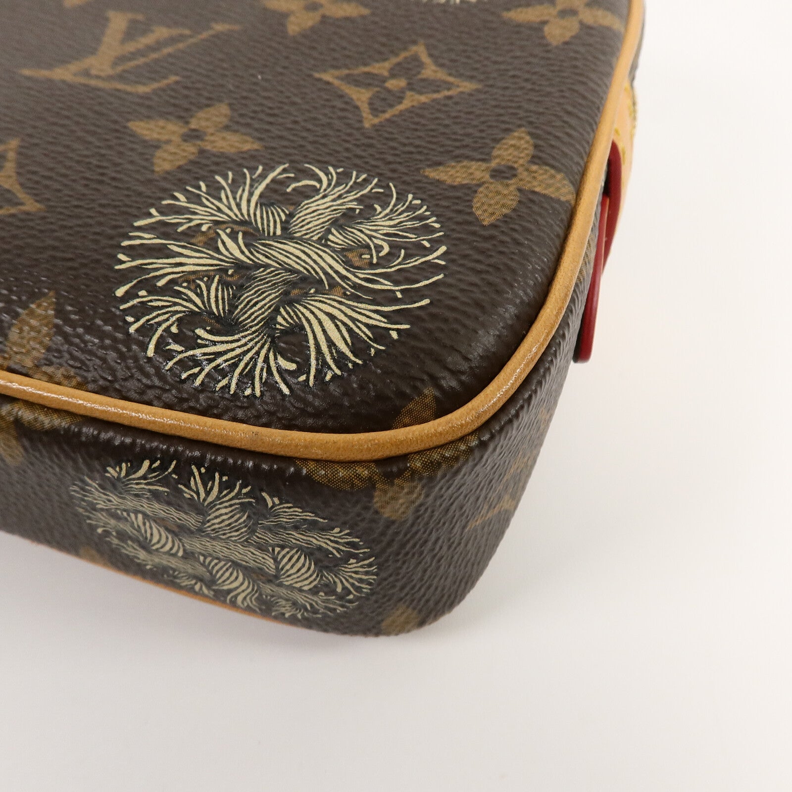 LOUIS VUITTON Monogram Pochette Volca Louis Vuitton x Christopher Nemeth手拿包