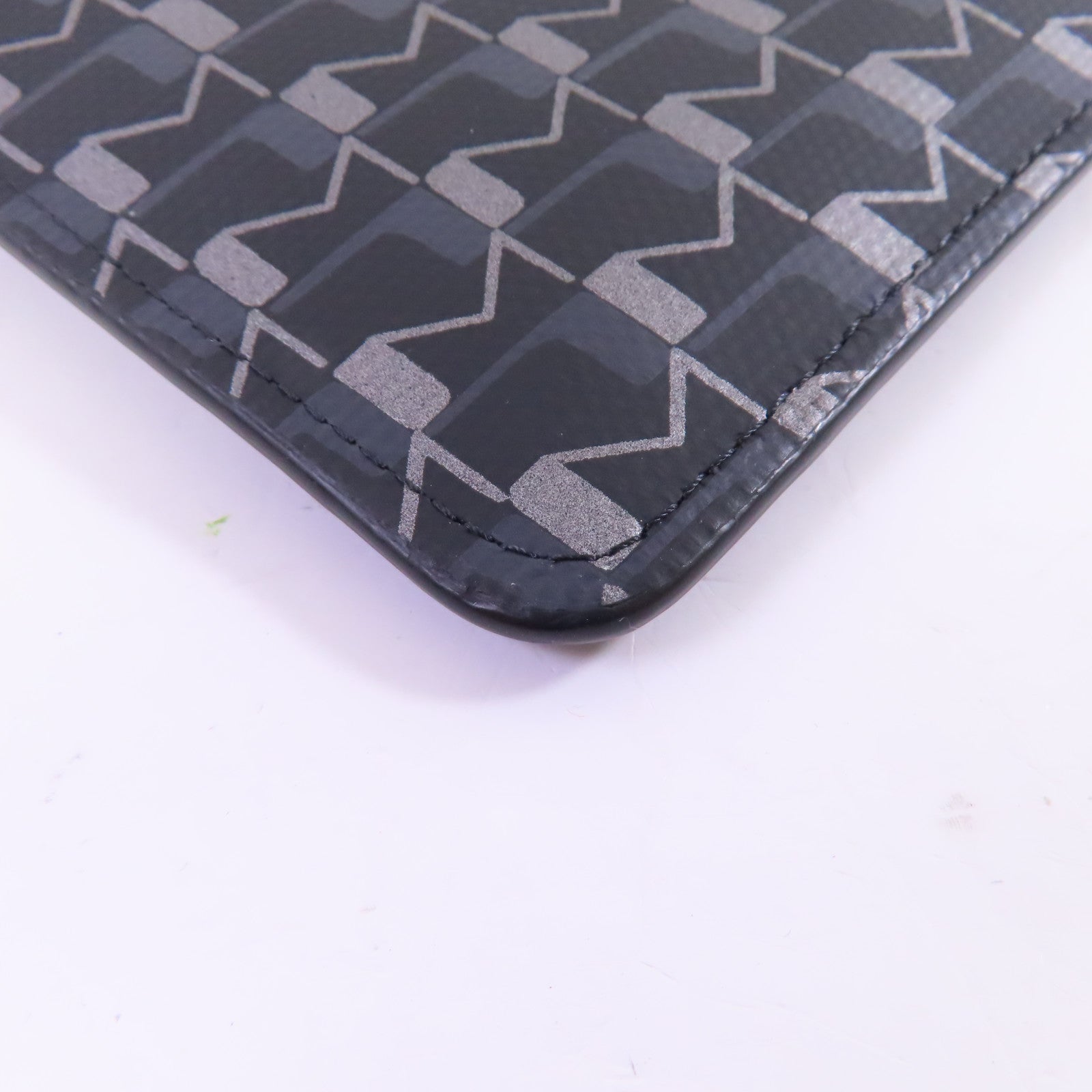 SELECTION 牛皮皮革Moynat Card Case銀扣卡套