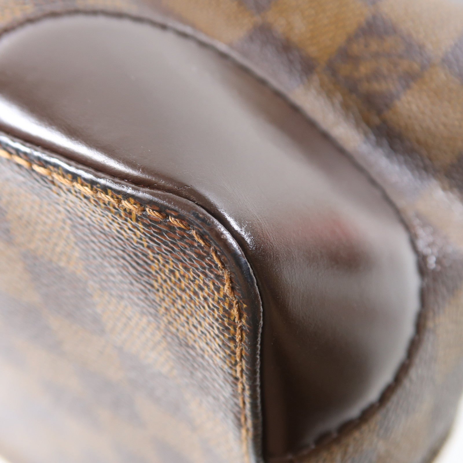 LOUIS VUITTON 【激減優惠】Damier Hampstead MM金扣肩背袋啡色