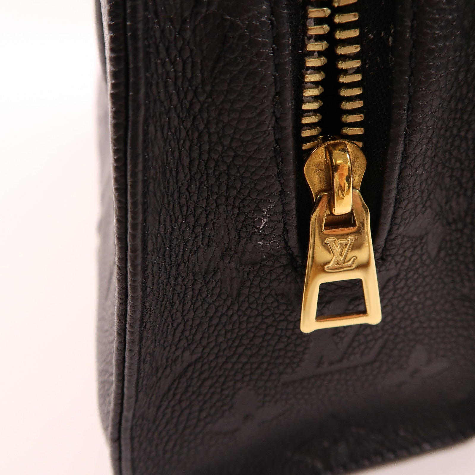 LOUIS VUITTON Monogram Empreinte OnTheGo East West金扣手挽肩背兩用袋黑色