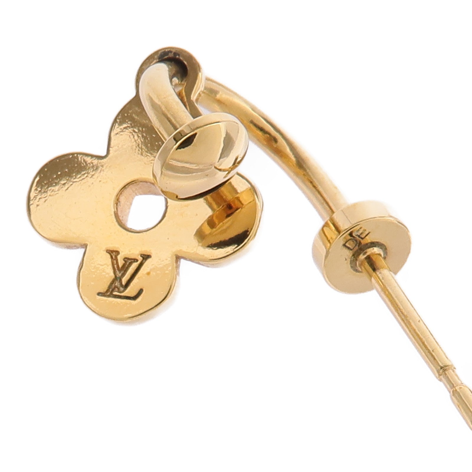 LOUIS VUITTON 金屬Blooming Earrings耳環