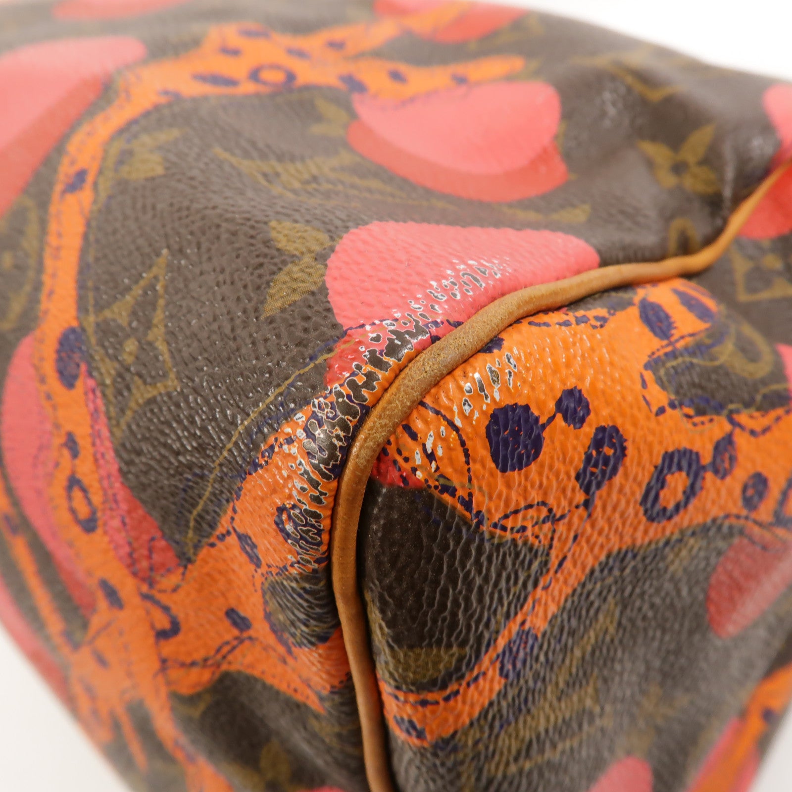 LOUIS VUITTON Monogram Ramage Speedy 30金扣手挽袋