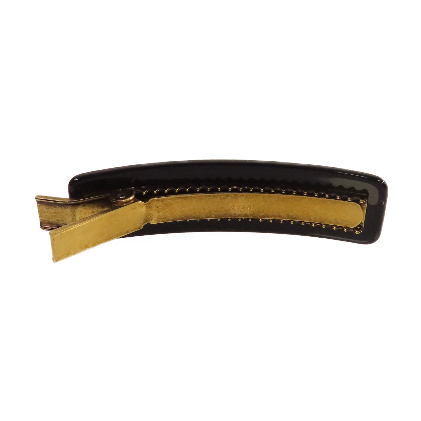 GUCCI PVC Hair Clip髮夾黑色