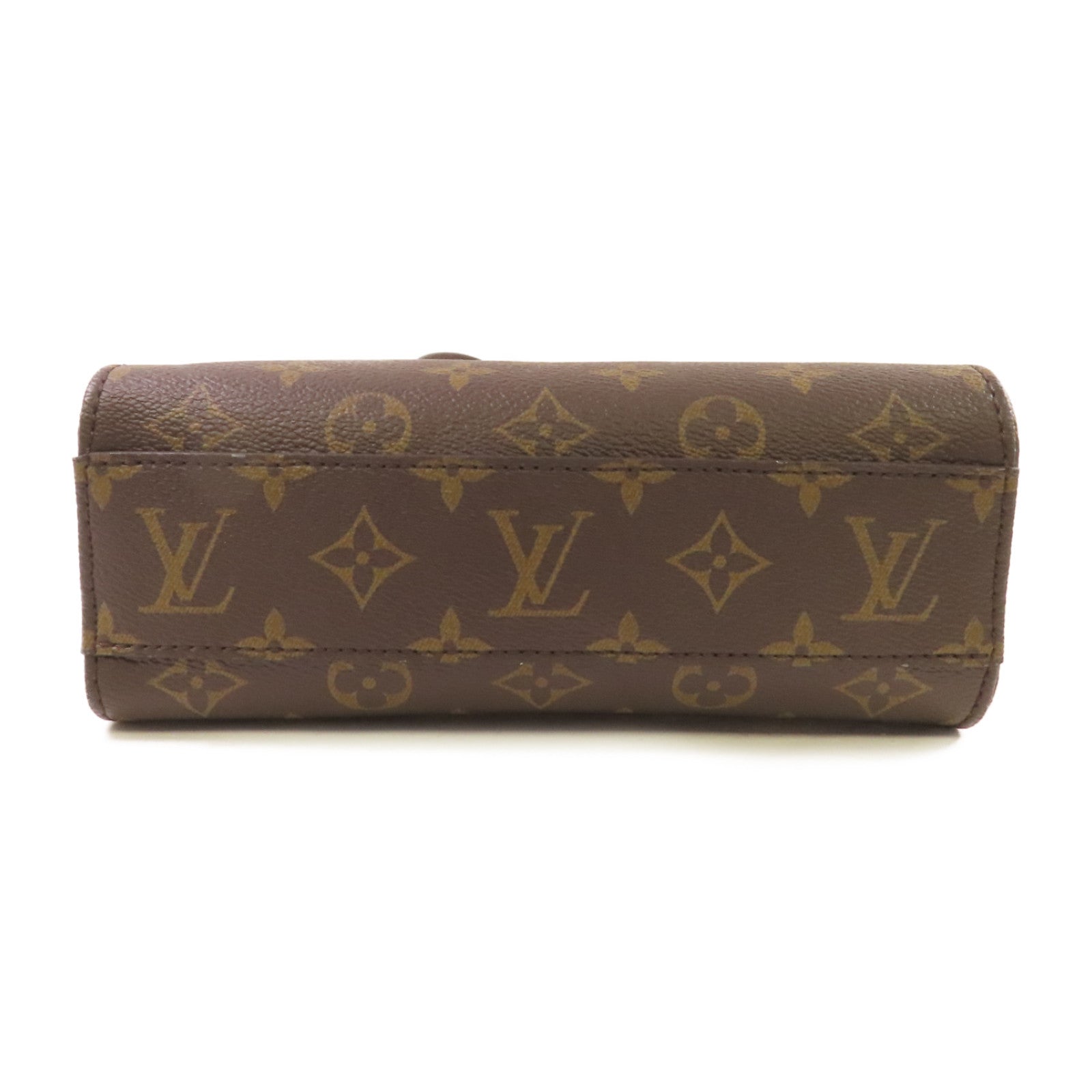 LOUIS VUITTON 【激減優惠】Monogram Sac Plat BB 2Way Shoulder Bag金扣手挽肩背兩用袋啡色