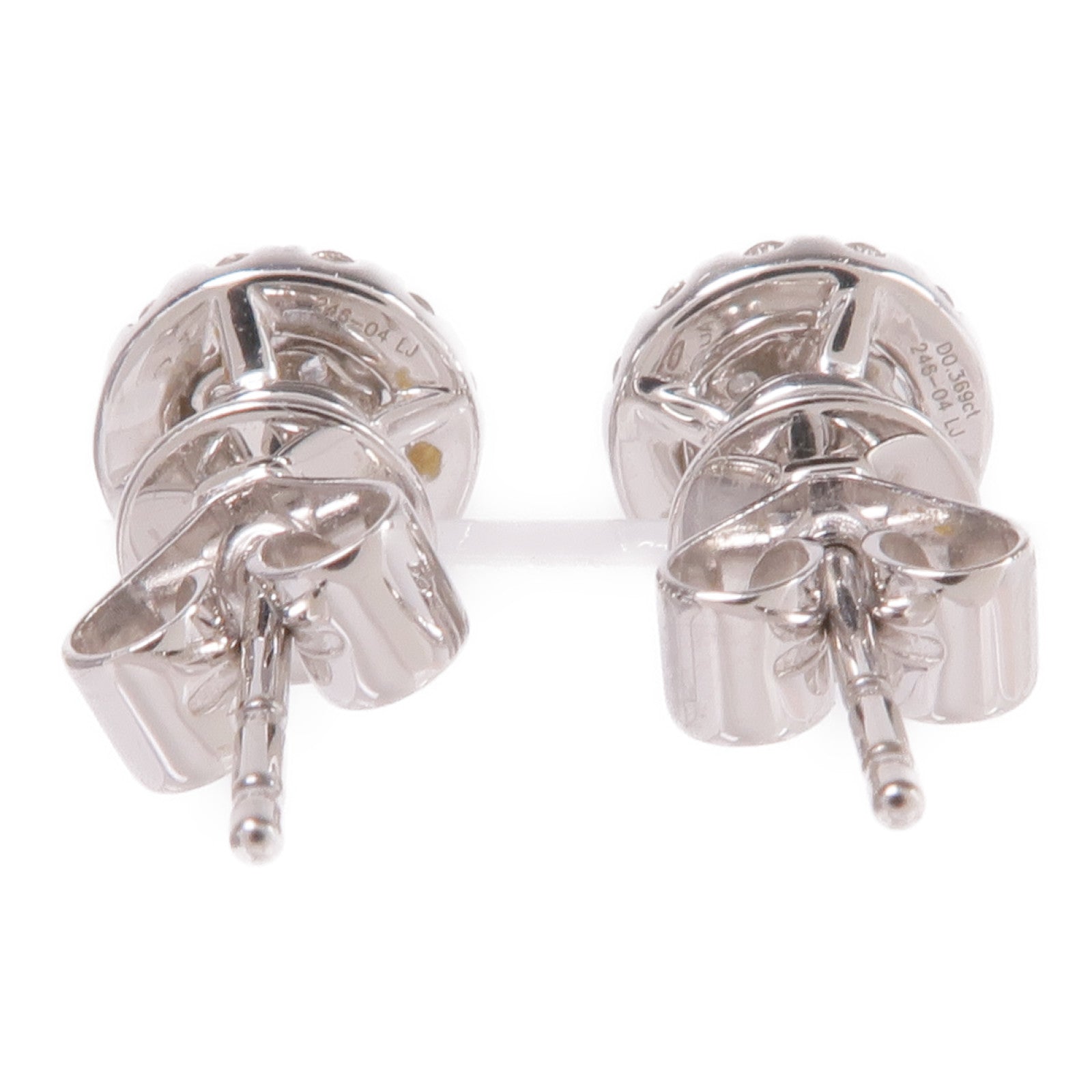 JEWELRY 18K白金Diamond Earrings鑽石耳環