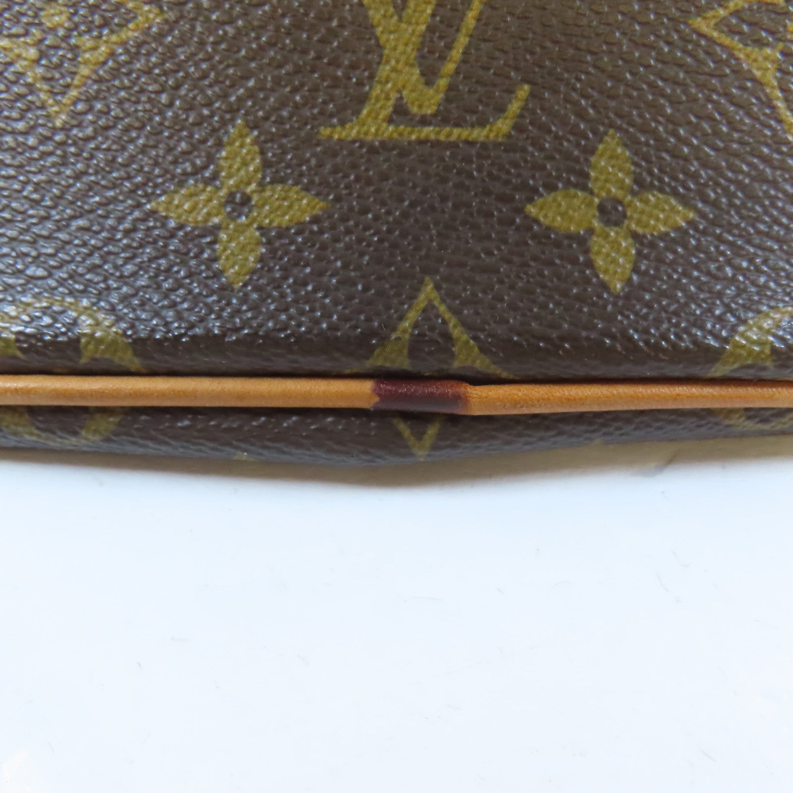 LOUIS VUITTON Monogram Palermo PM金扣手挽肩背兩用袋啡色