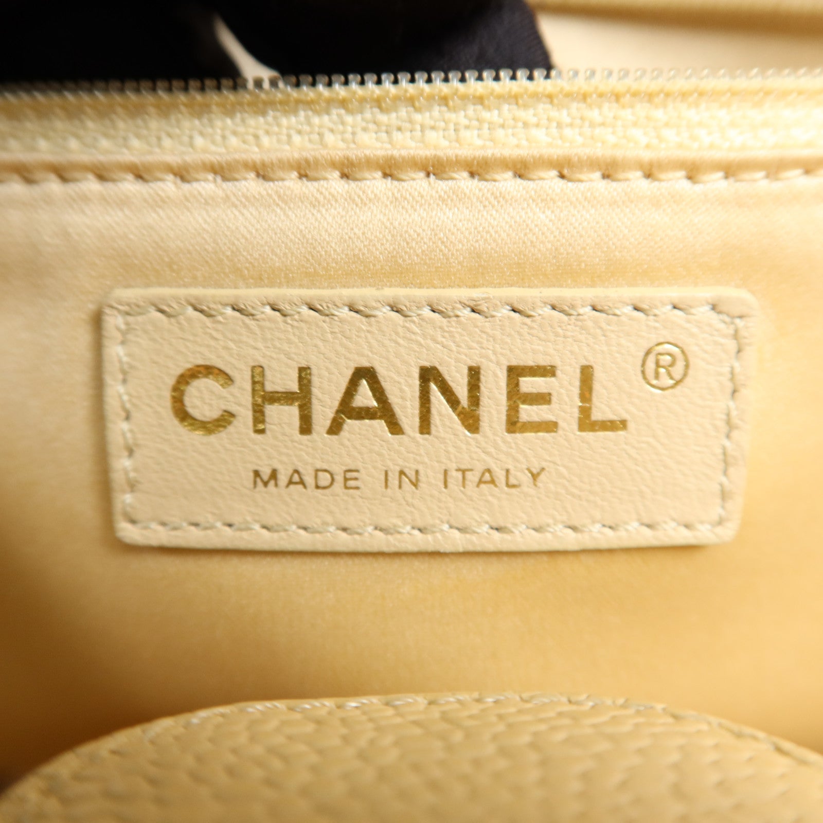 CHANEL 牛皮皮革PST Petite Shopping Tote Bag金扣肩背袋