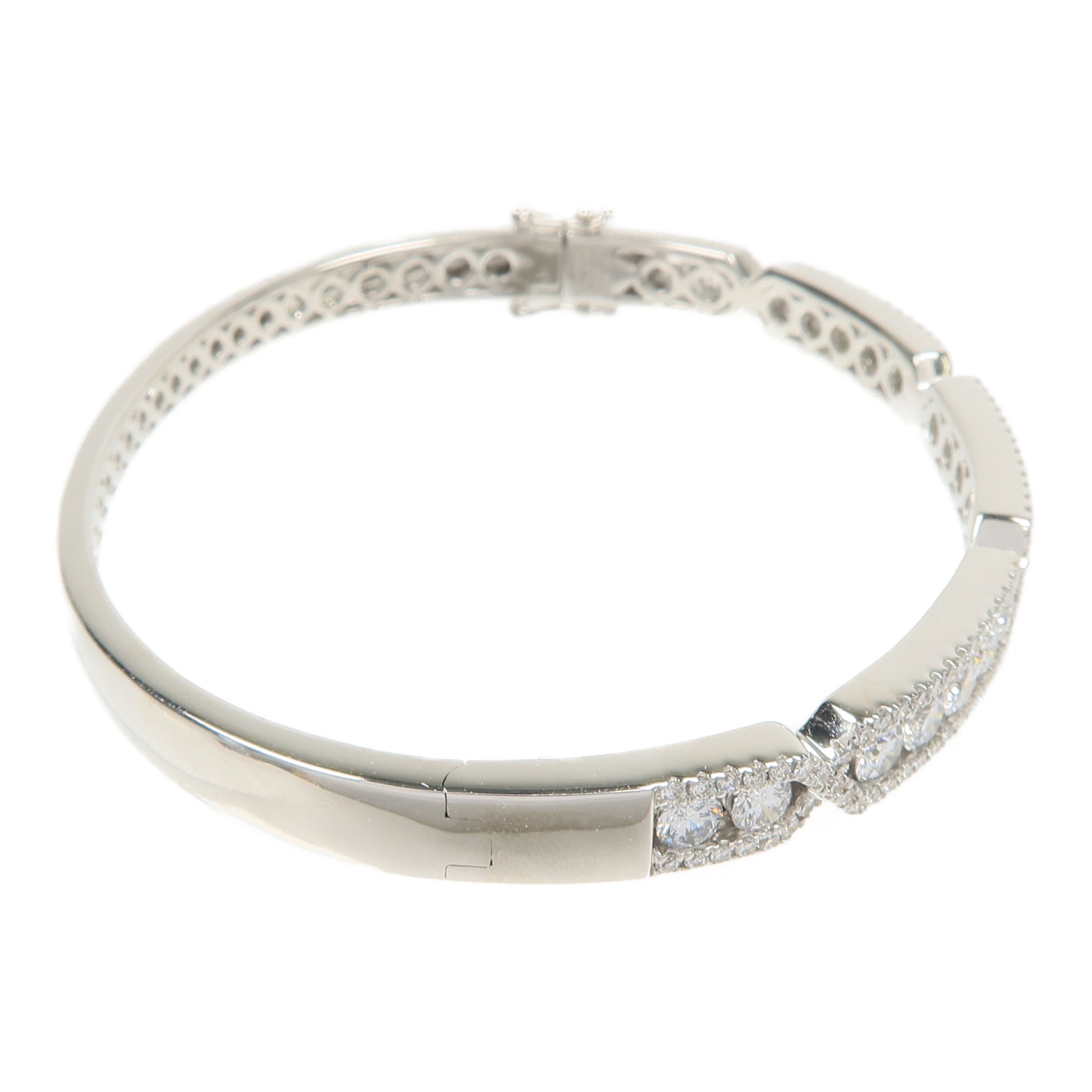 JEWELRY 18K白金Diamond Bracelet鑽石手鐲
