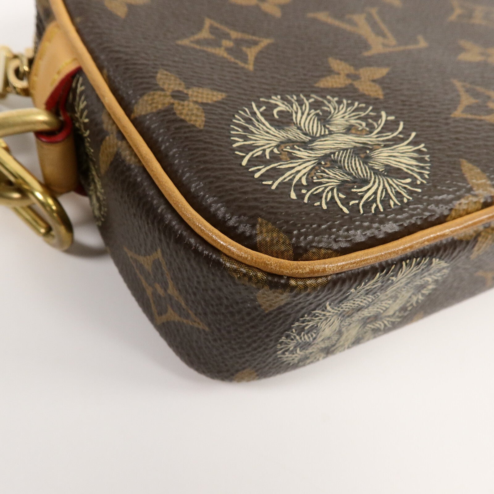 LOUIS VUITTON Monogram Pochette Volca Louis Vuitton x Christopher Nemeth手拿包