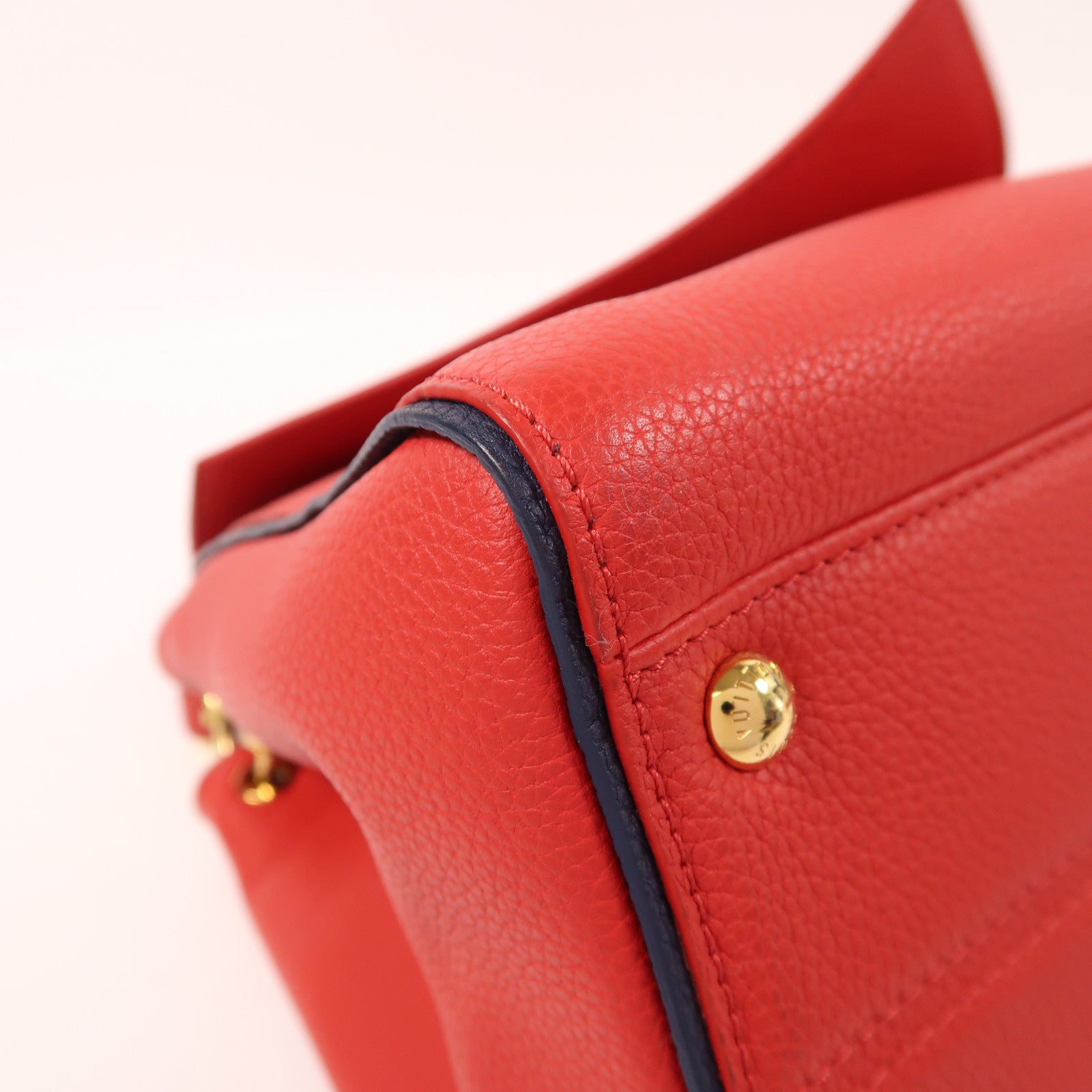 LOUIS VUITTON Monogram Double V金扣手挽肩背兩用袋