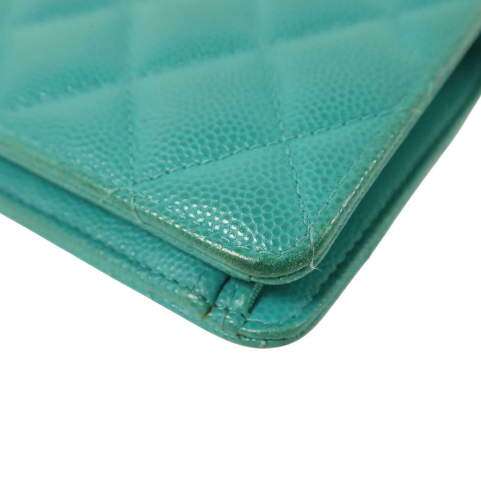 CHANEL 牛皮皮革Classic Flap Long Wallet金扣長錢包