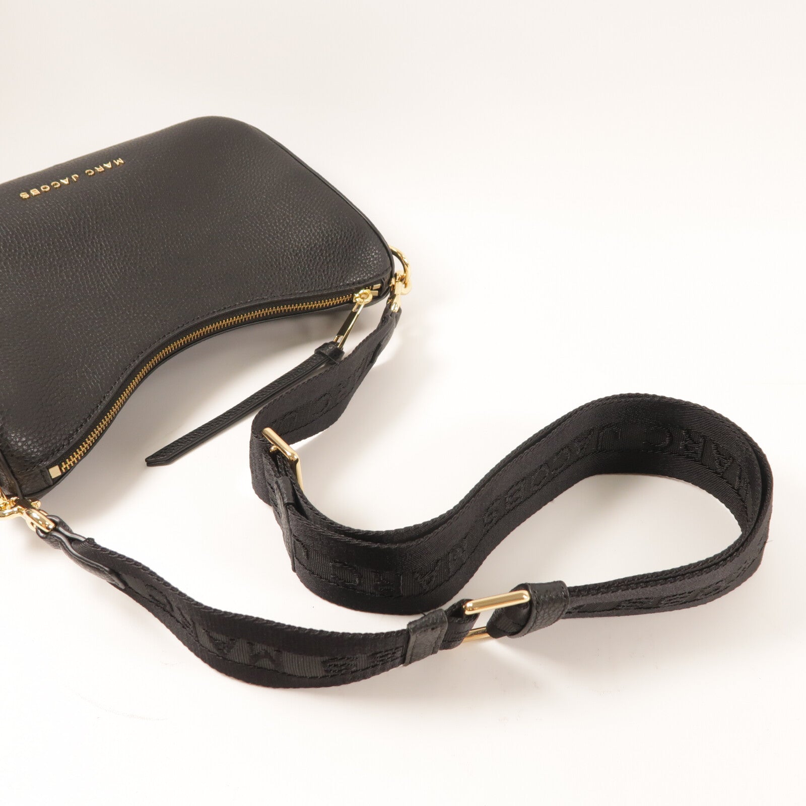 MARC JACOBS 牛皮皮革Shoulder Bag金扣肩背袋
