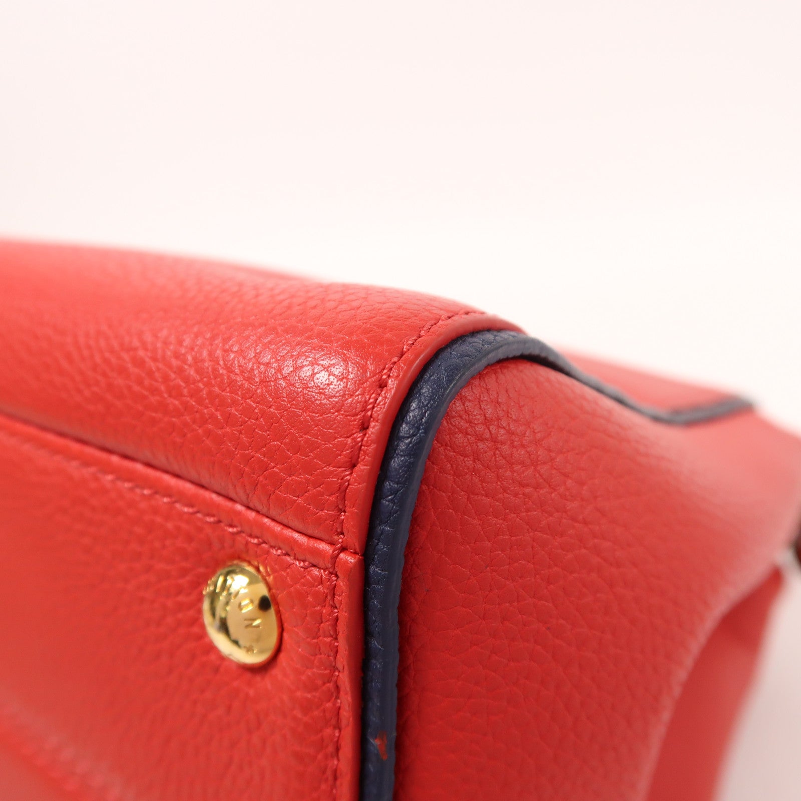 LOUIS VUITTON Monogram Double V金扣手挽肩背兩用袋