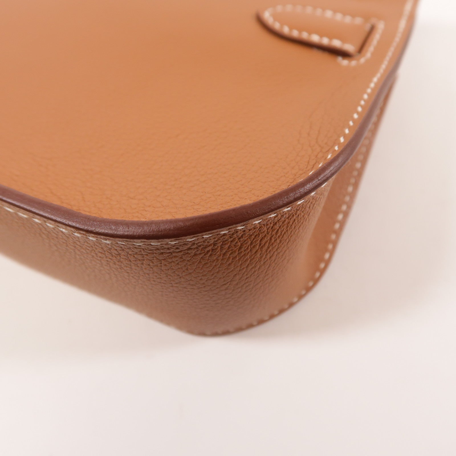 HERMES Evercolor皮革Jypsiere Mini金扣肩背袋