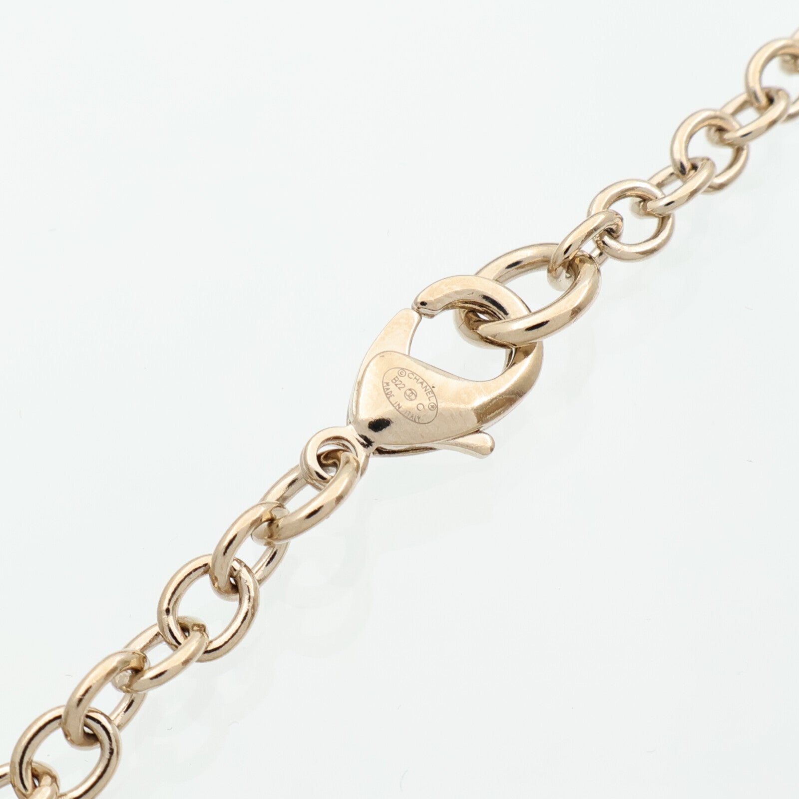 CHANEL 金屬/琺瑯Lion Book Locket項鍊