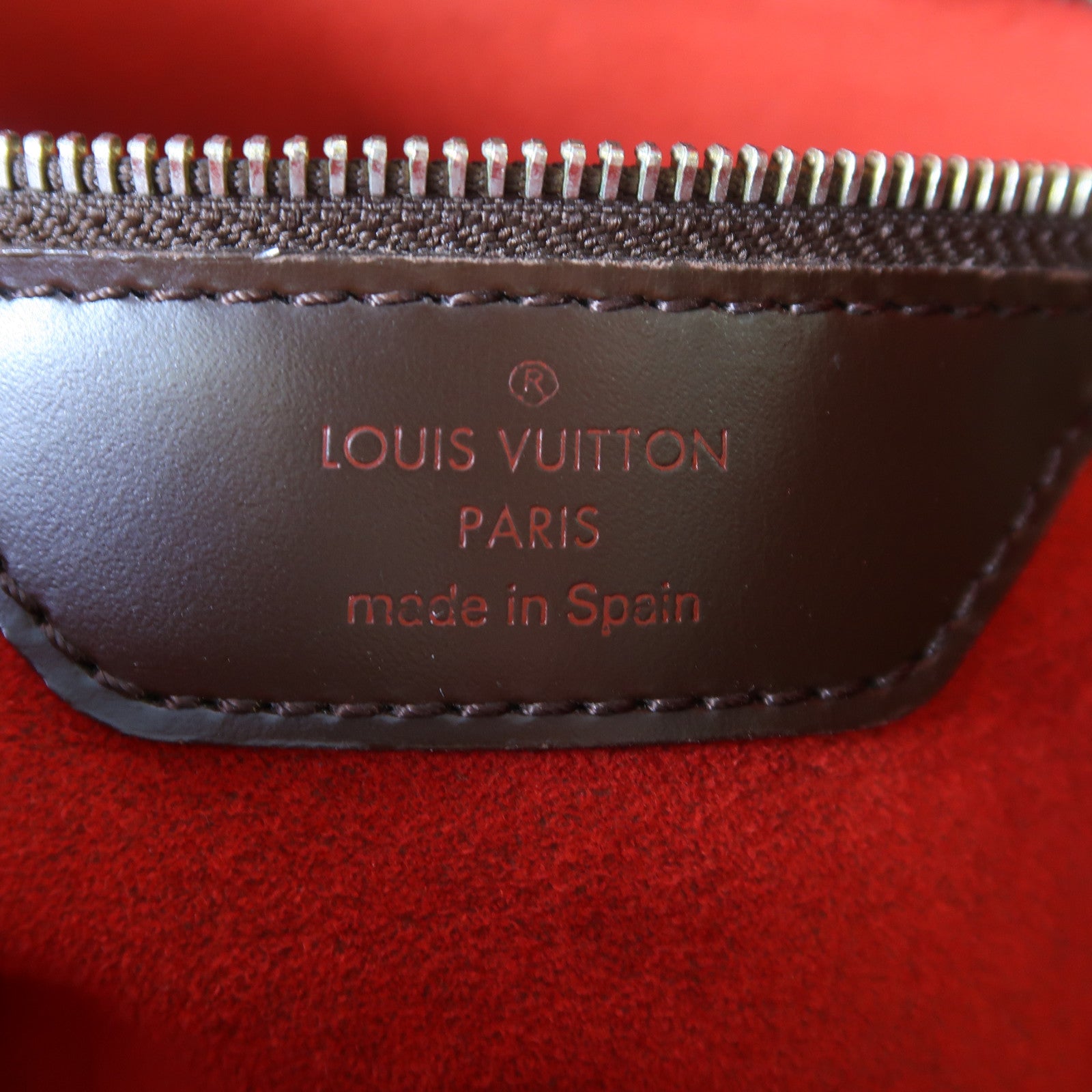 LOUIS VUITTON 【激減優惠】Damier Hampstead MM金扣肩背袋啡色