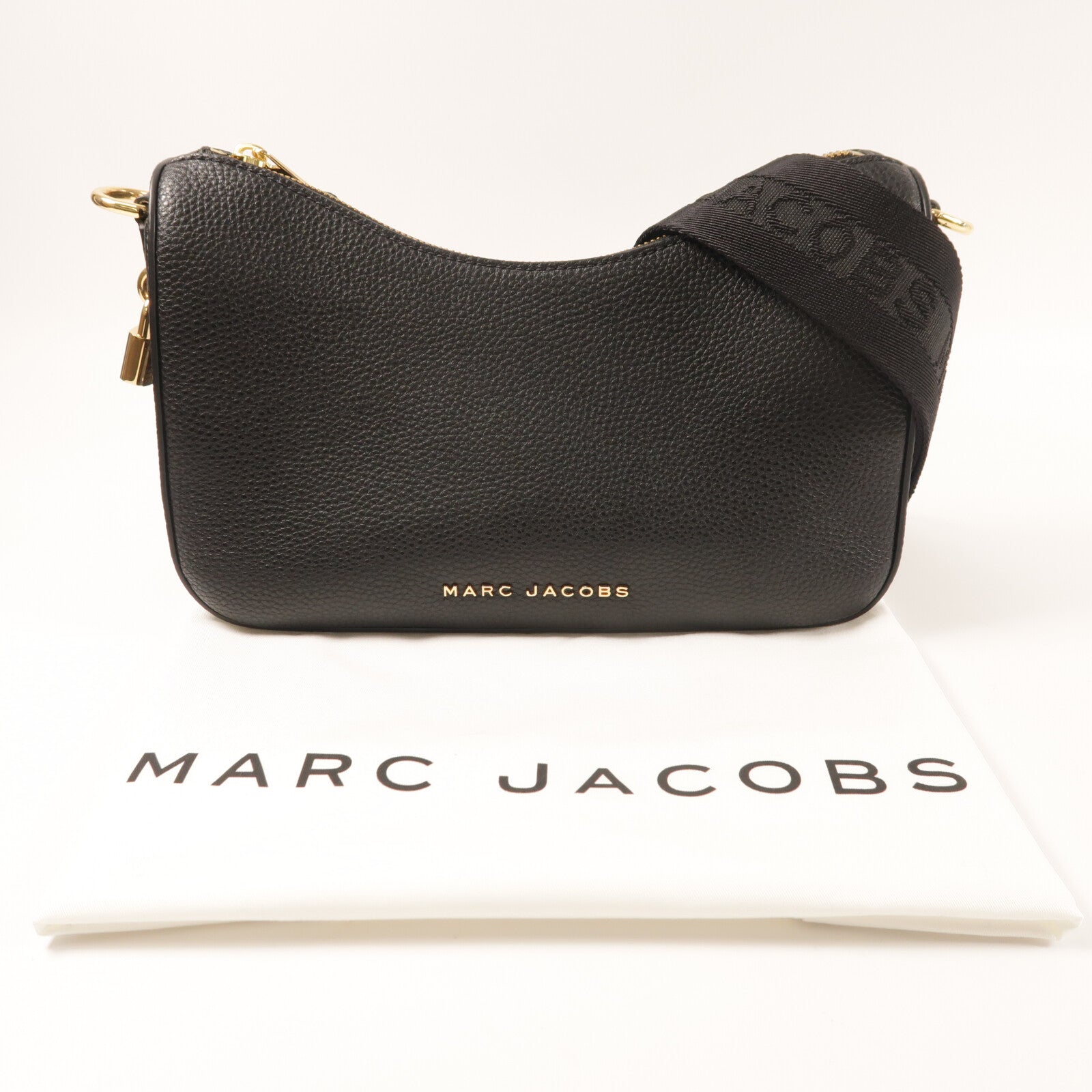 MARC JACOBS 牛皮皮革Shoulder Bag金扣肩背袋
