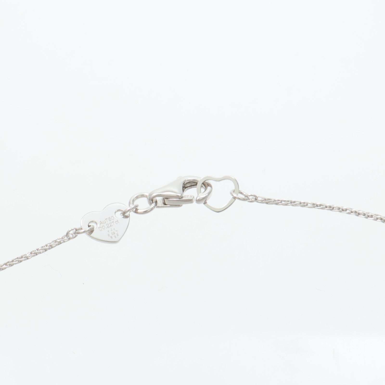 JEWELRY 18K白金Diamond Necklace項鍊