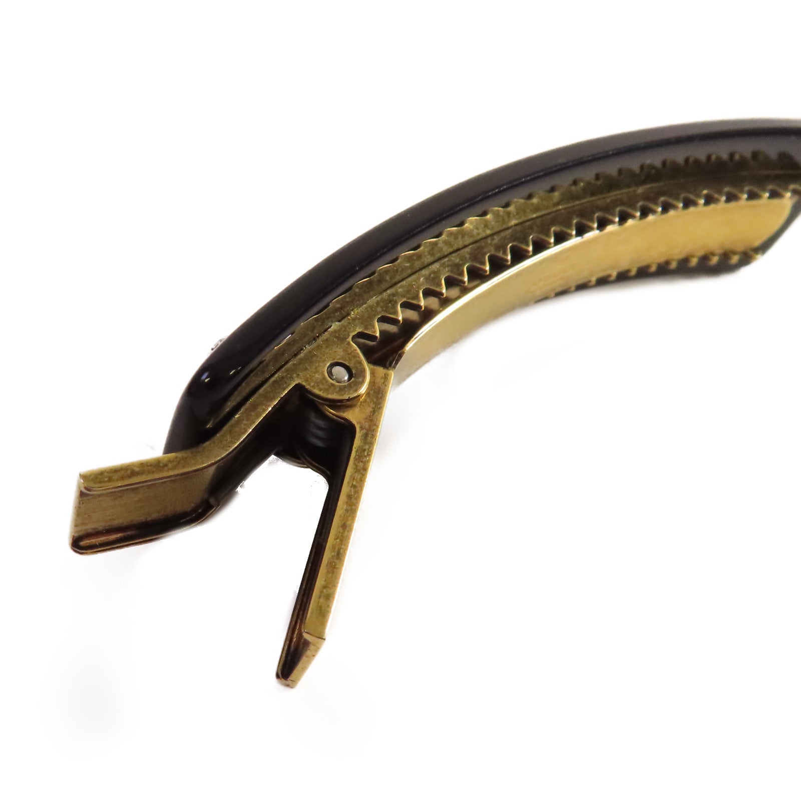 GUCCI PVC Hair Clip髮夾黑色