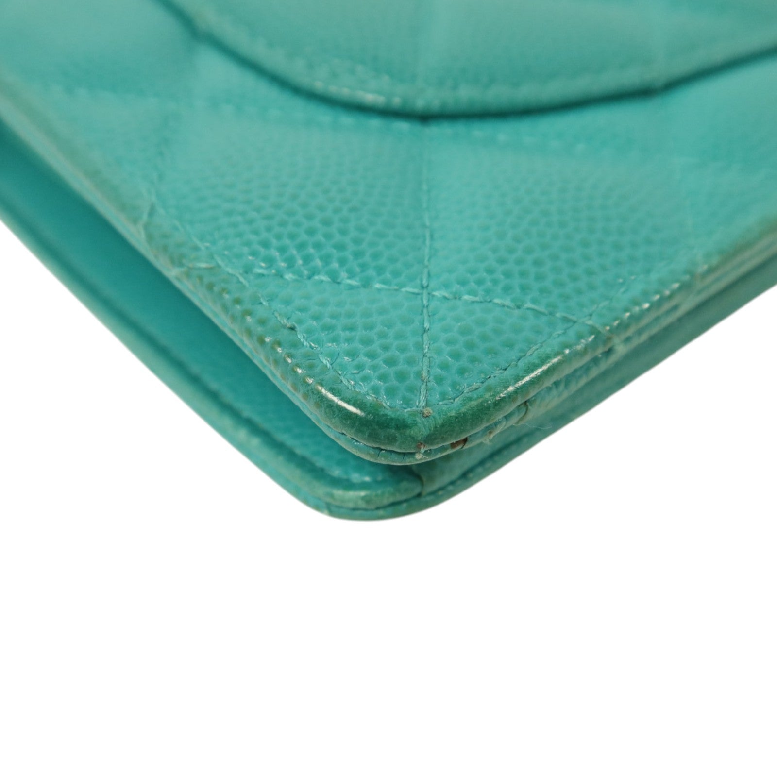 CHANEL 牛皮皮革Classic Flap Long Wallet金扣長錢包