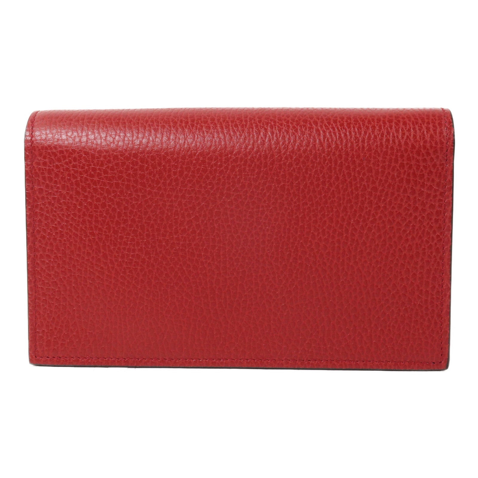 GUCCI 牛皮皮革Interlocking G Wallet On Chain鏈帶肩背袋