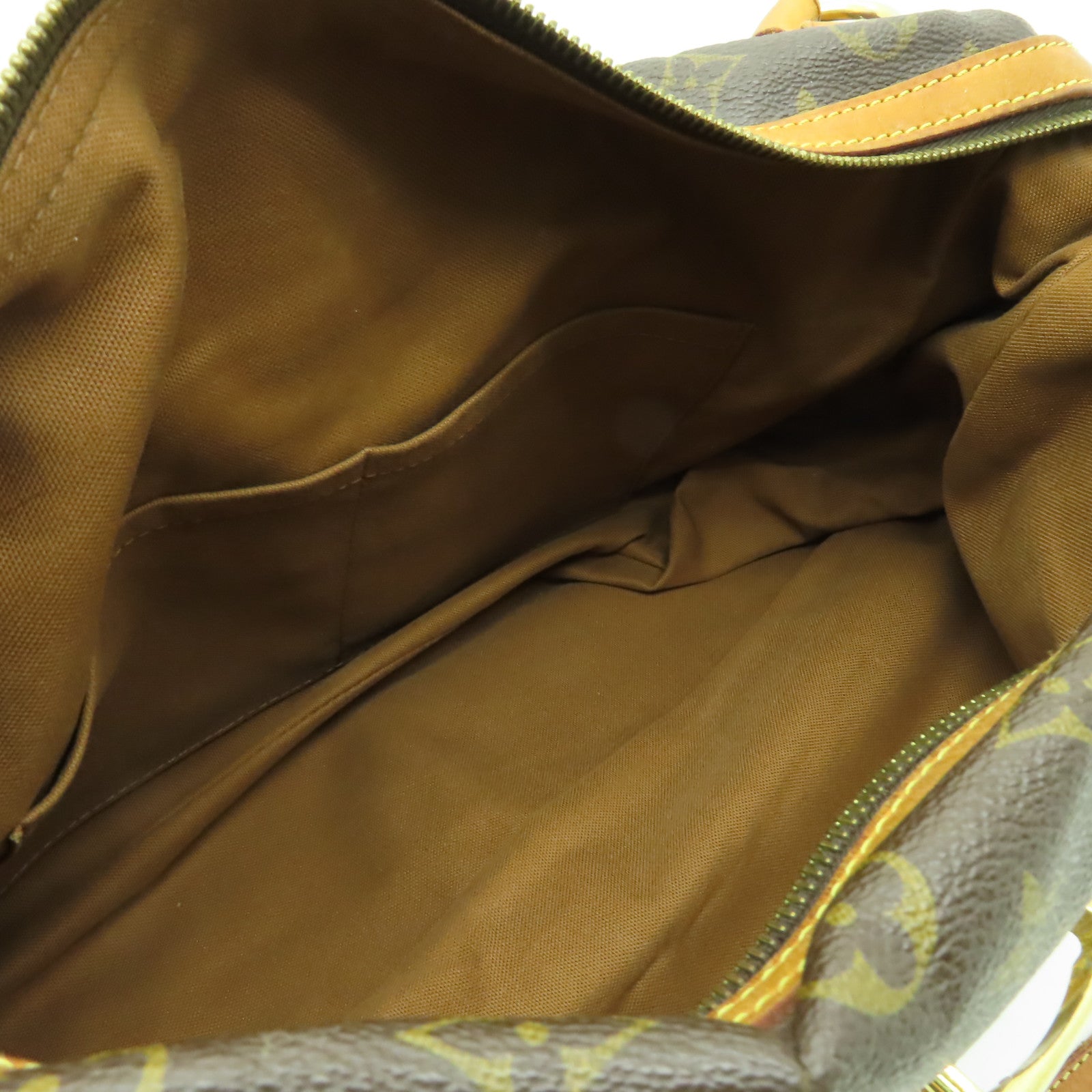 LOUIS VUITTON 【激減優惠】Monogram Stresa GM金扣肩背袋啡色