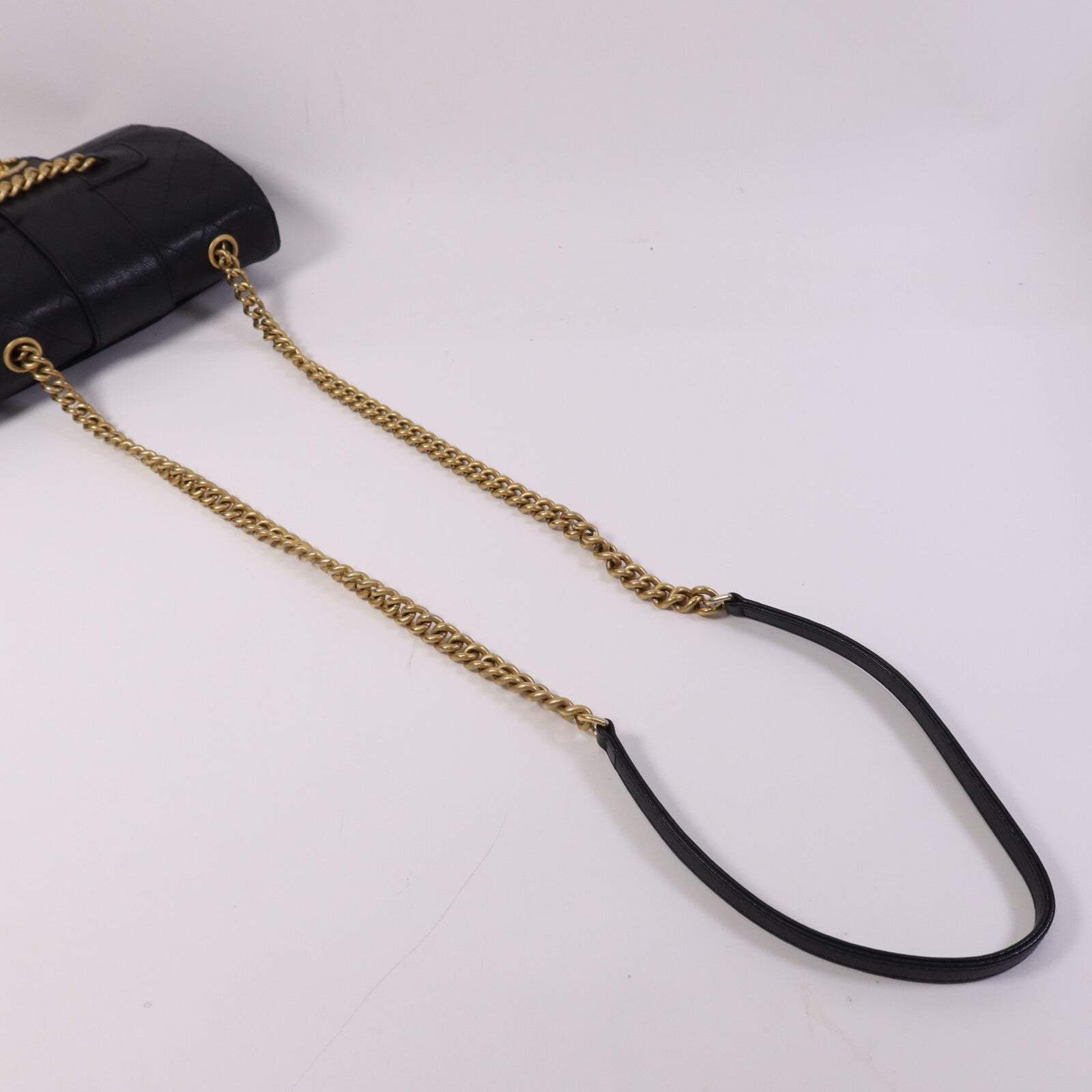 CHANEL 【激減優惠】牛皮皮革Chain Shoulder Bag金扣鏈帶肩背袋