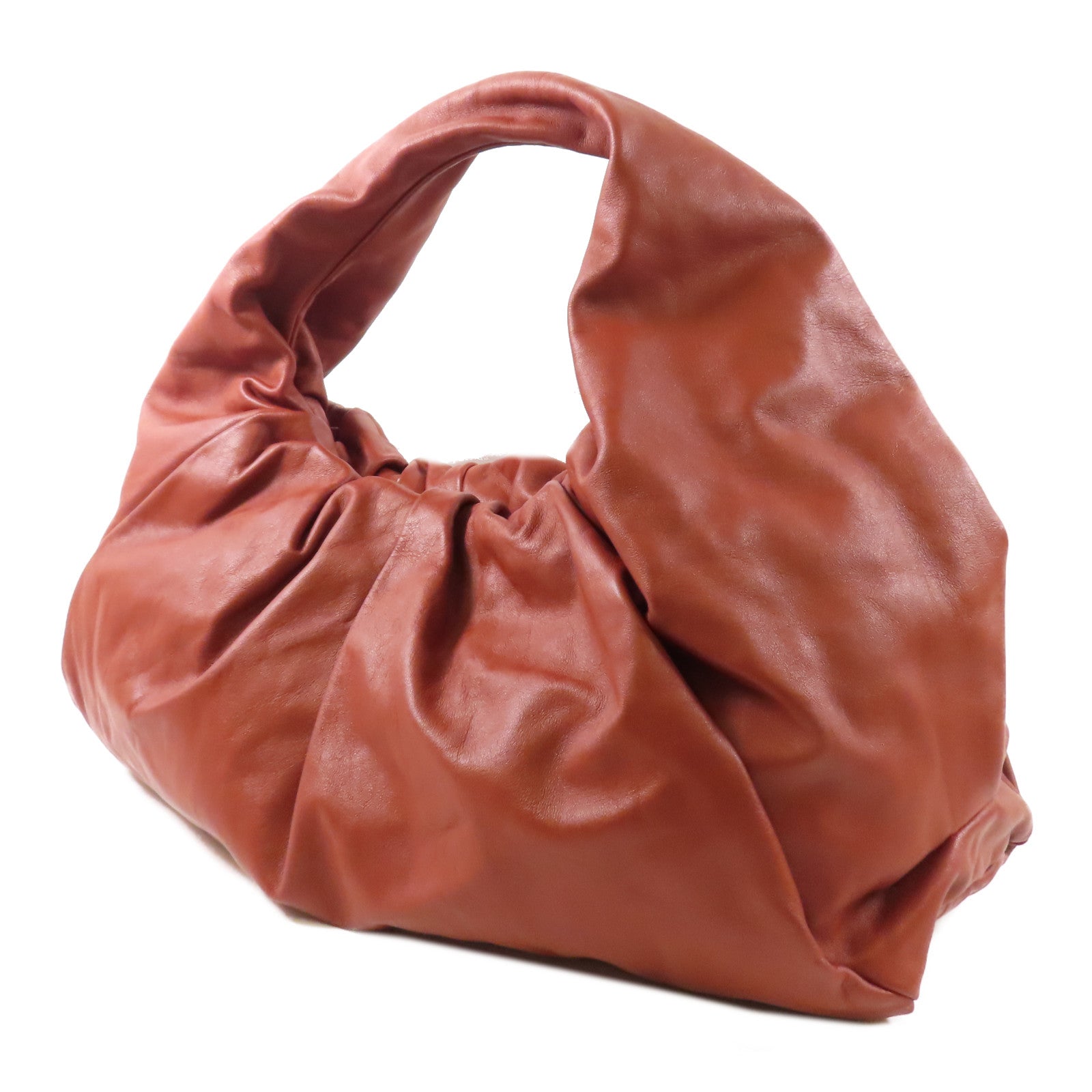 BOTTEGA VENETA 牛皮皮革Shoulder Bag肩背袋紅色