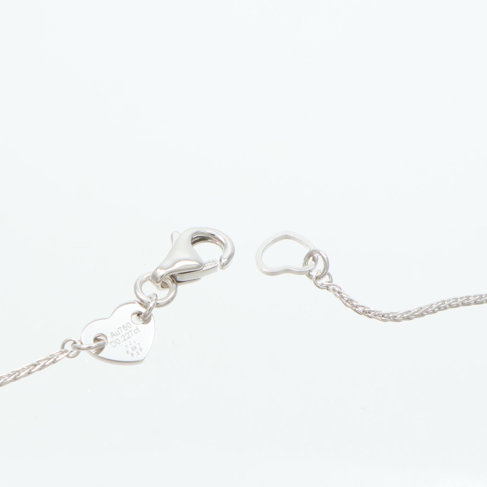 JEWELRY 18K白金Diamond Necklace項鍊