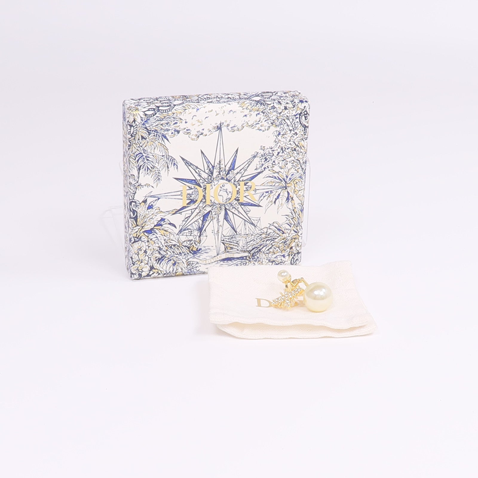 Dior PVC/金屬Tribales Single Earring耳環