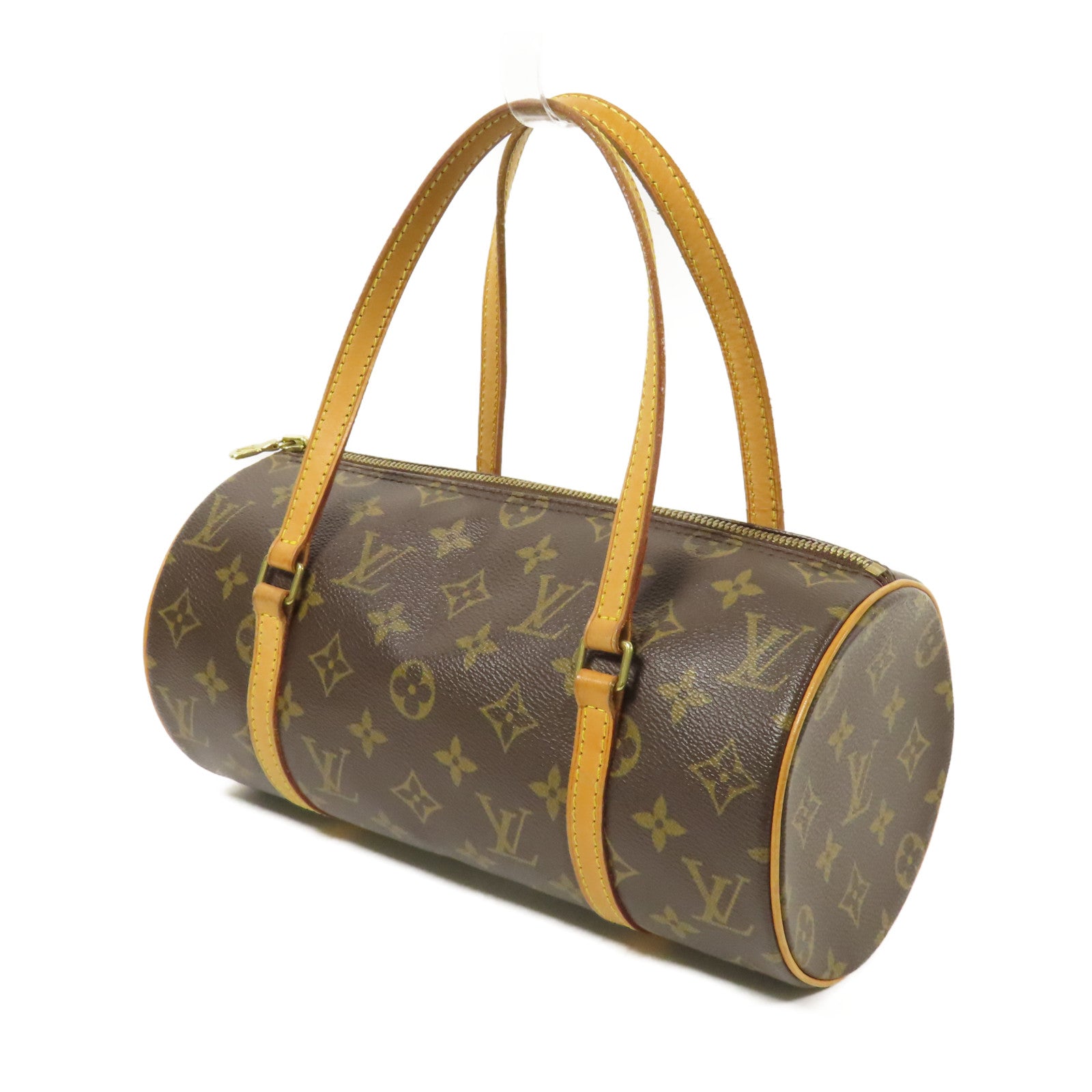 LOUIS VUITTON Monogram Papillon PM金扣手挽袋