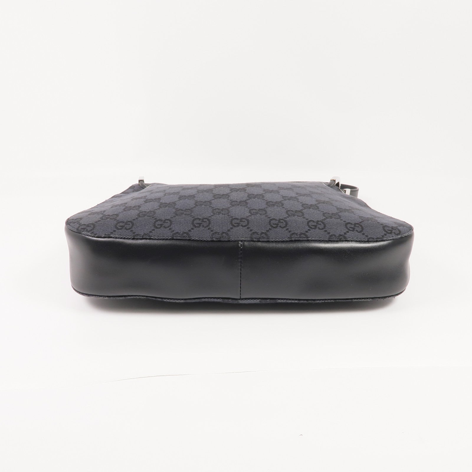 GUCCI 帆布Handbag銀扣手挽袋