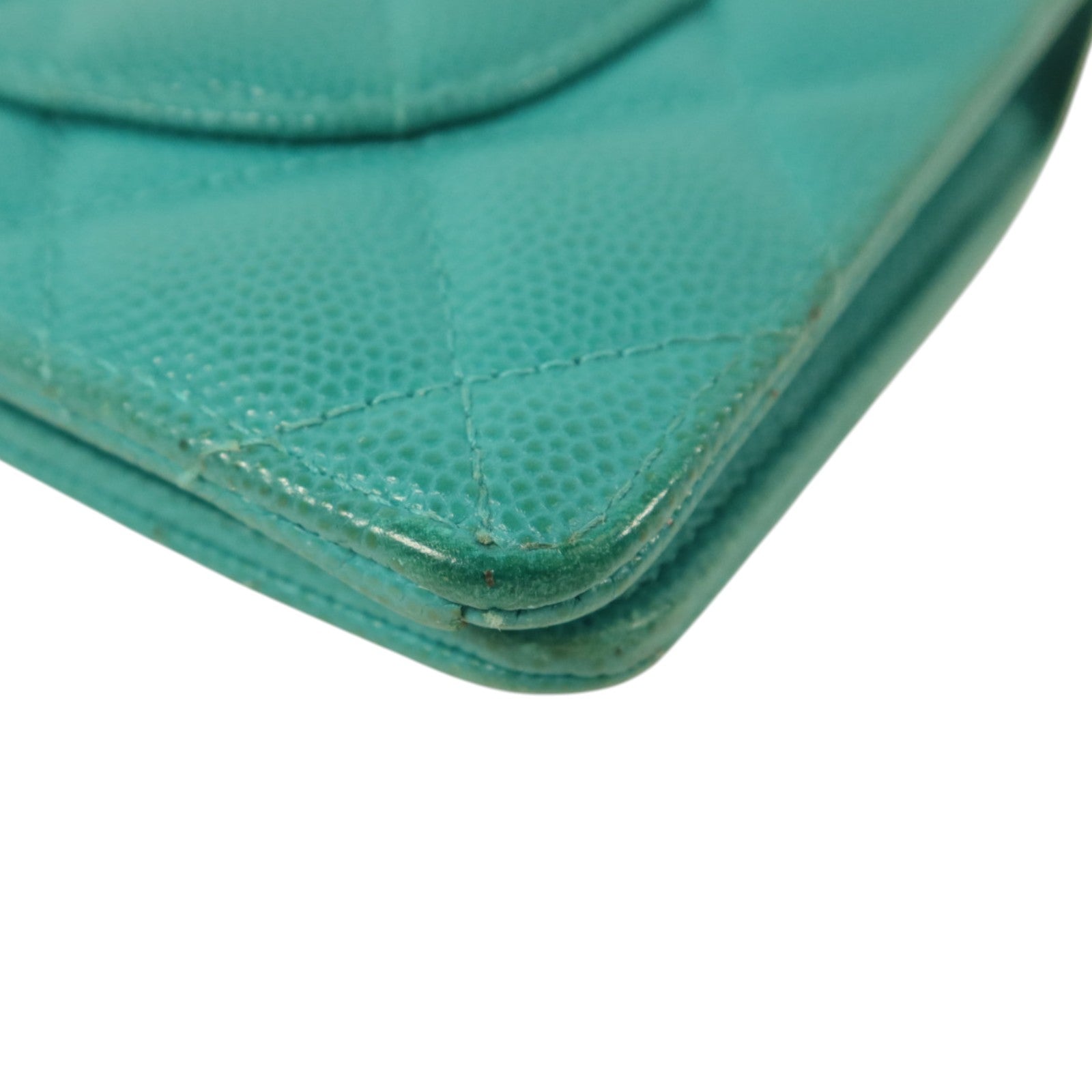 CHANEL 牛皮皮革Classic Flap Long Wallet金扣長錢包