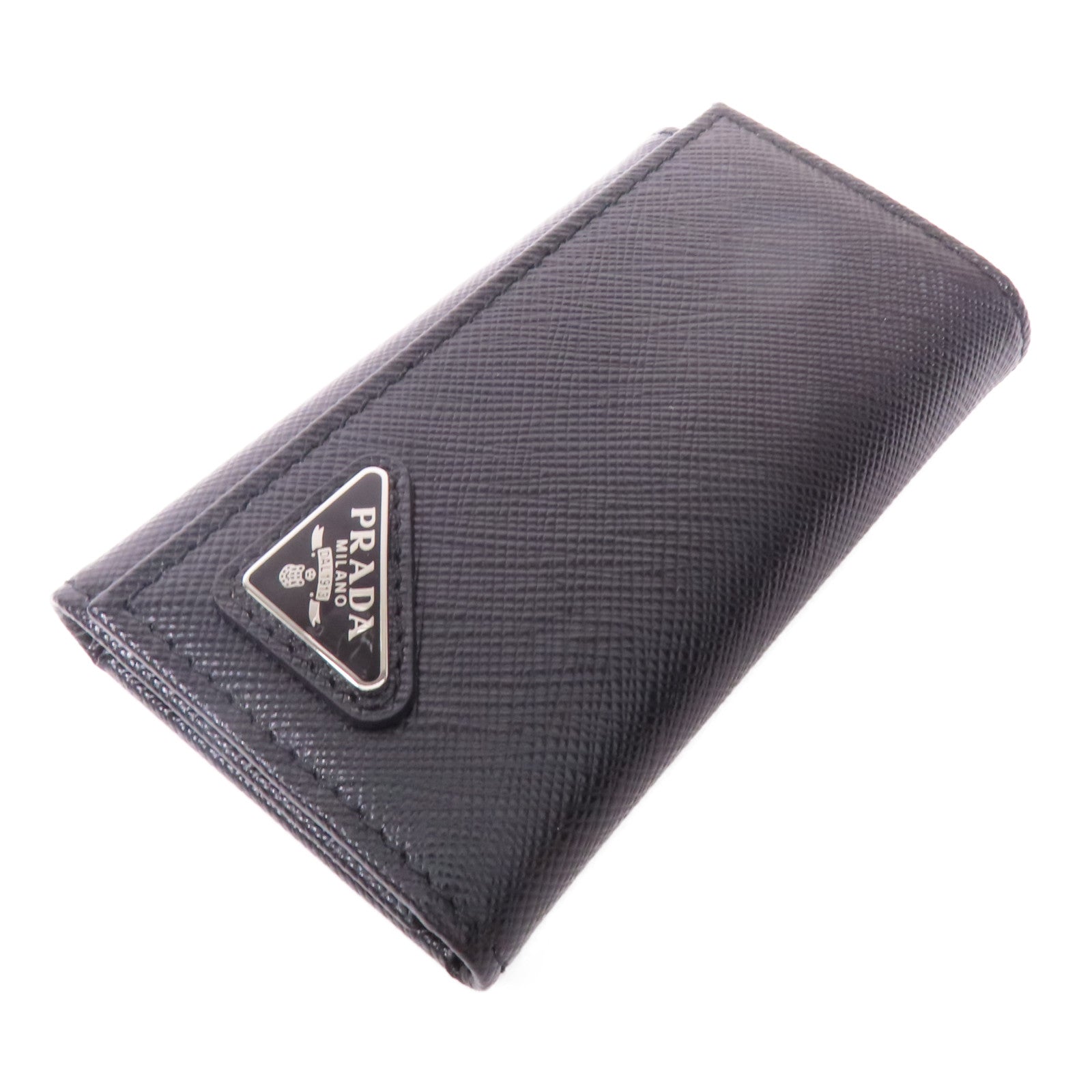 PRADA Saffiano皮革Key Case鎖匙包