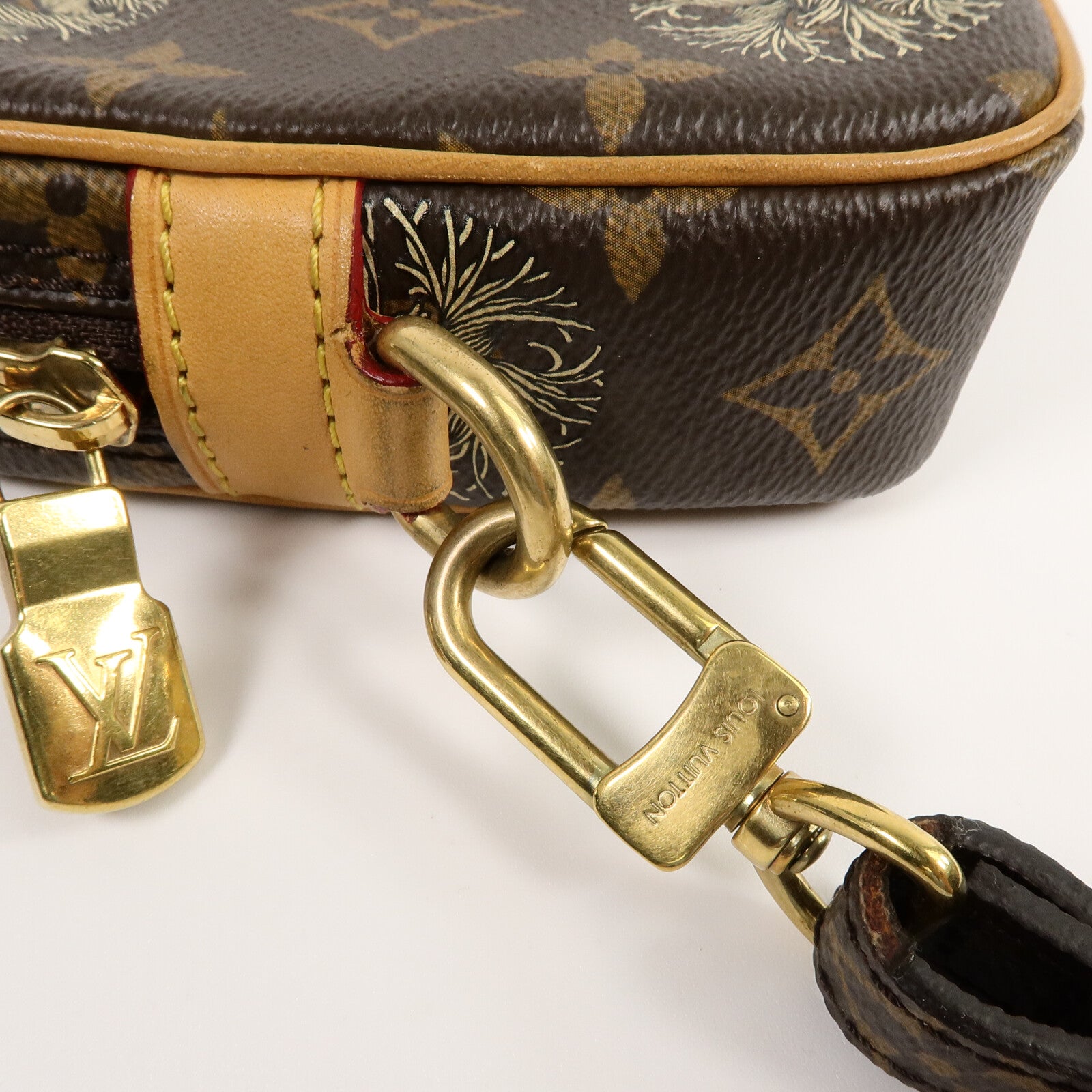 LOUIS VUITTON Monogram Pochette Volca Louis Vuitton x Christopher Nemeth手拿包