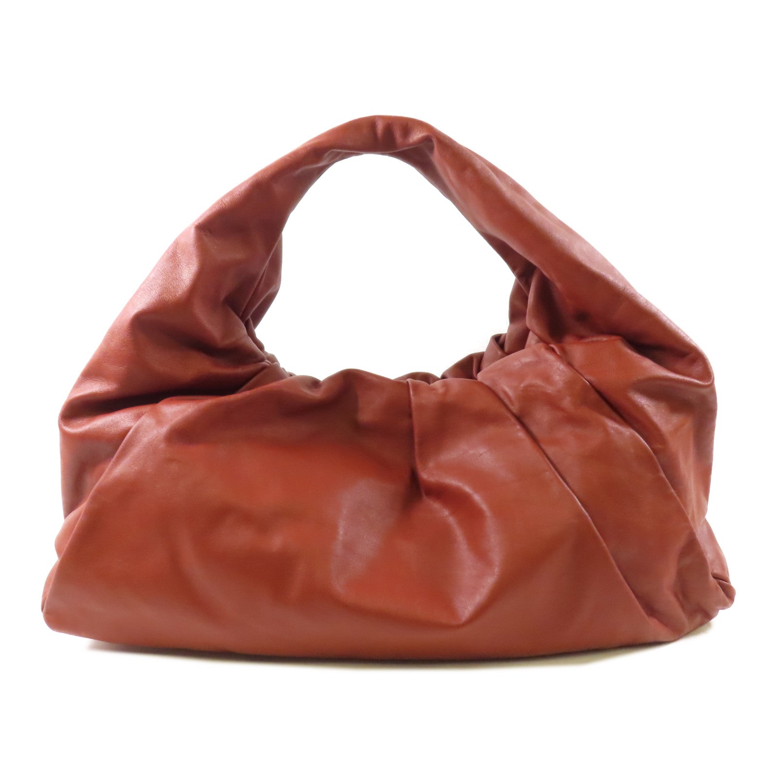 BOTTEGA VENETA 牛皮皮革Shoulder Bag肩背袋紅色