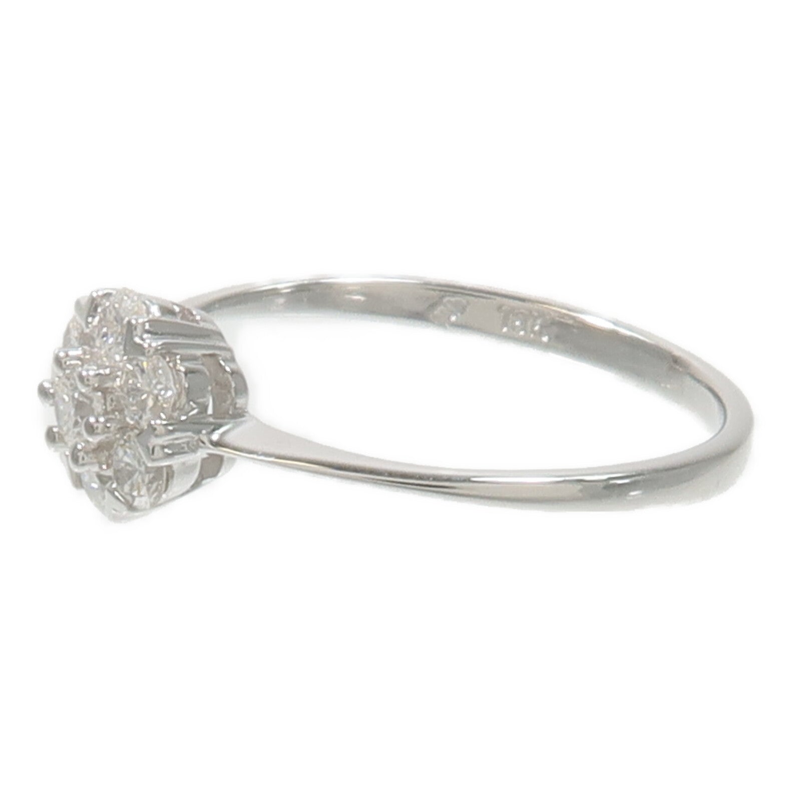 JEWELRY 18K白金Diamond Ring鑽石戒指