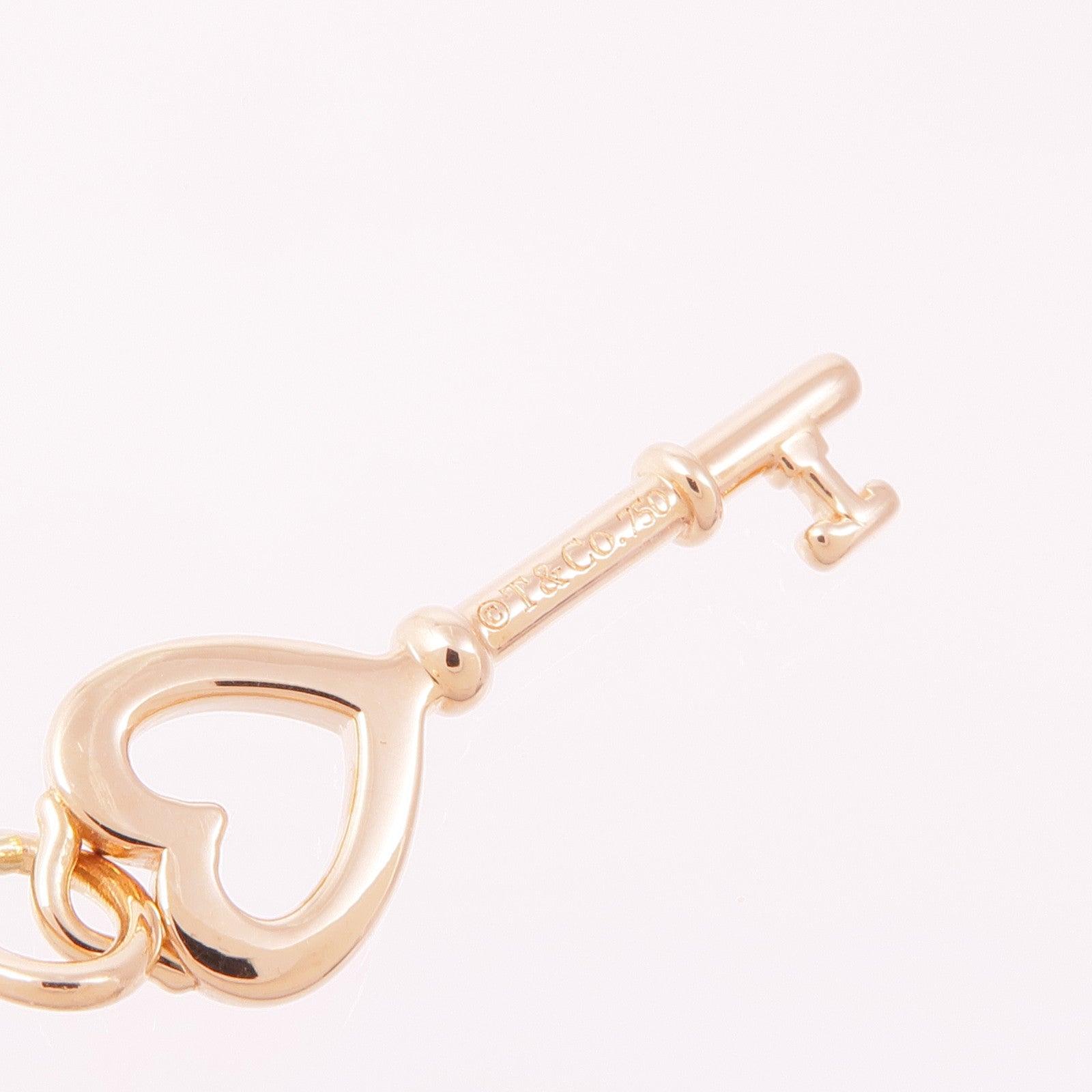 TIFFANY¡®CO Key Pendant Top 18K Pink Gold