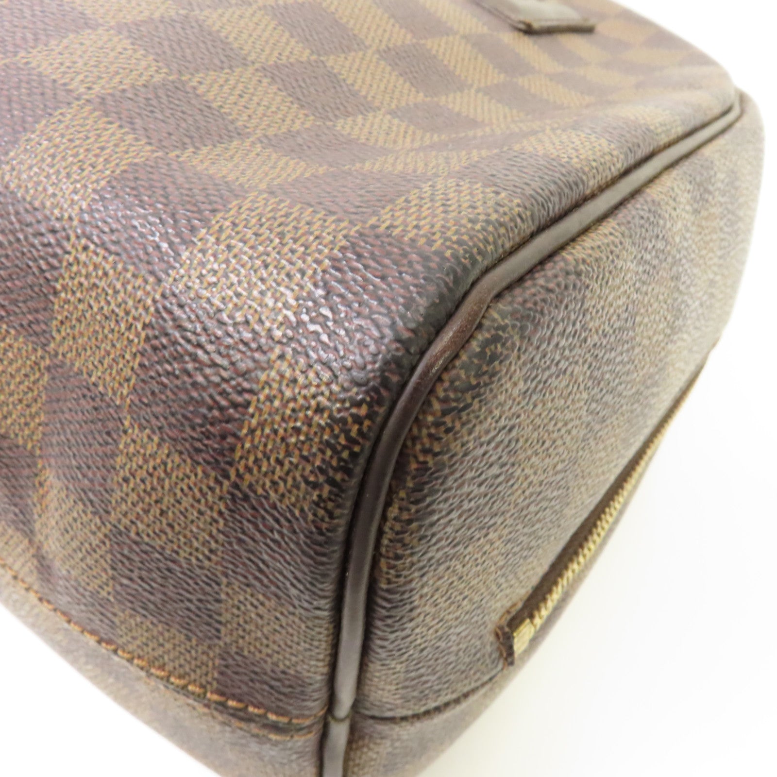 LOUIS VUITTON Damier Ebene Nolita金扣肩背袋啡色