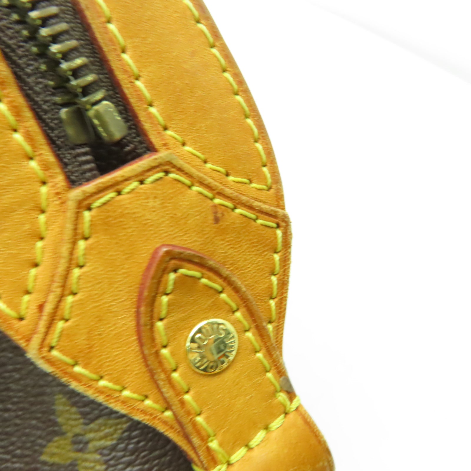 LOUIS VUITTON 【激減優惠】Monogram Stresa GM金扣肩背袋啡色