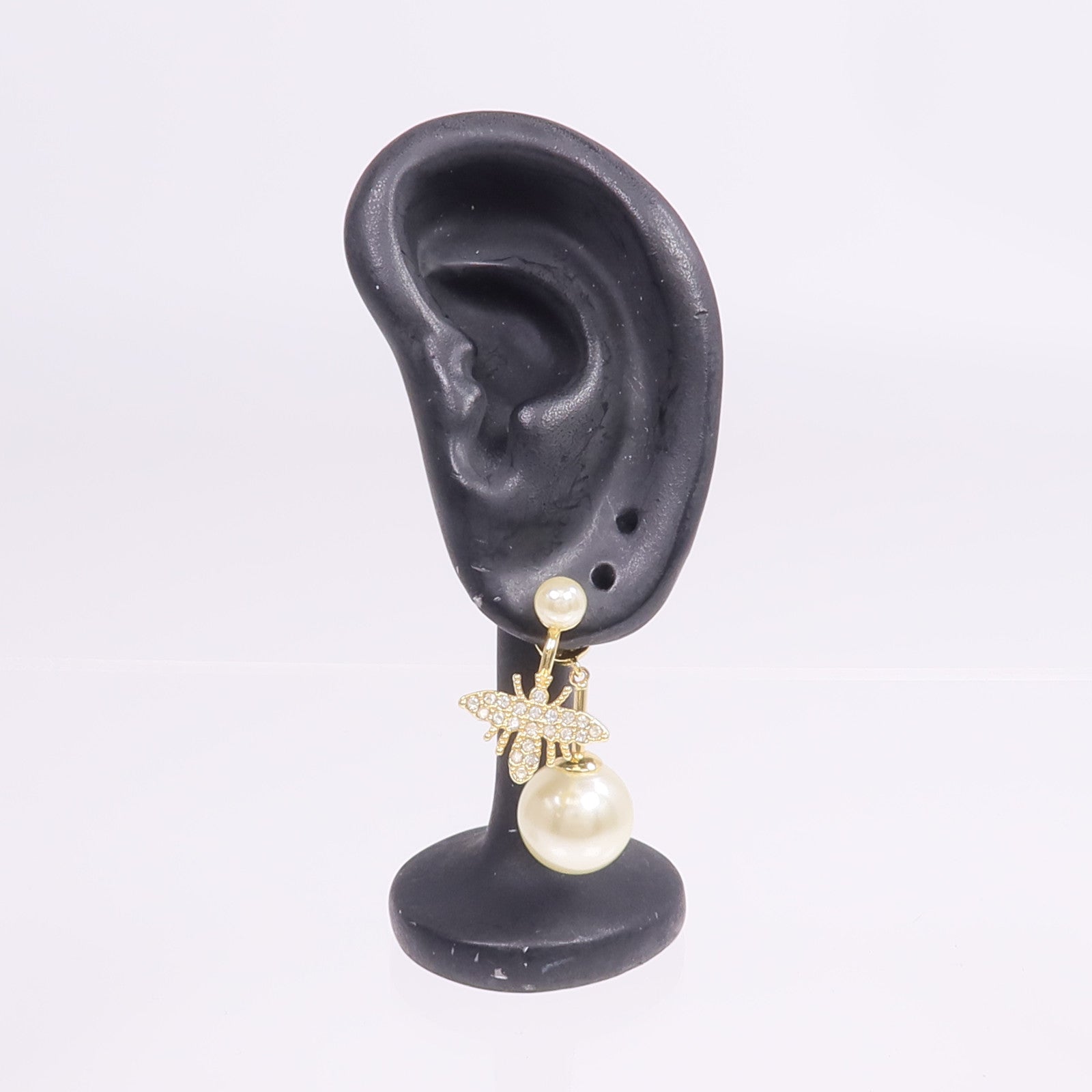 Dior PVC/金屬Tribales Single Earring耳環