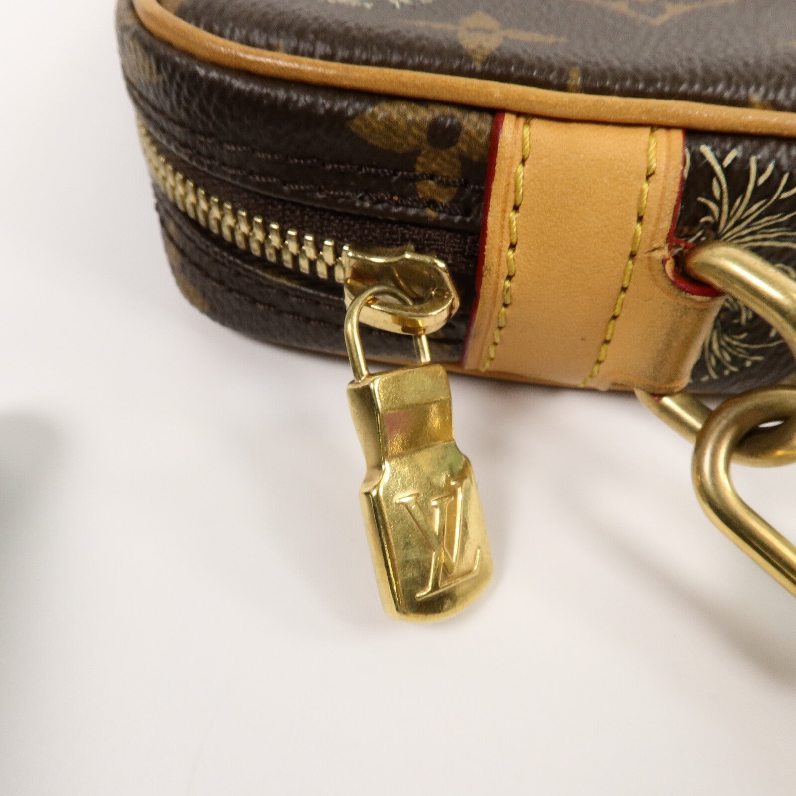 LOUIS VUITTON Monogram Pochette Volca Louis Vuitton x Christopher Nemeth手拿包