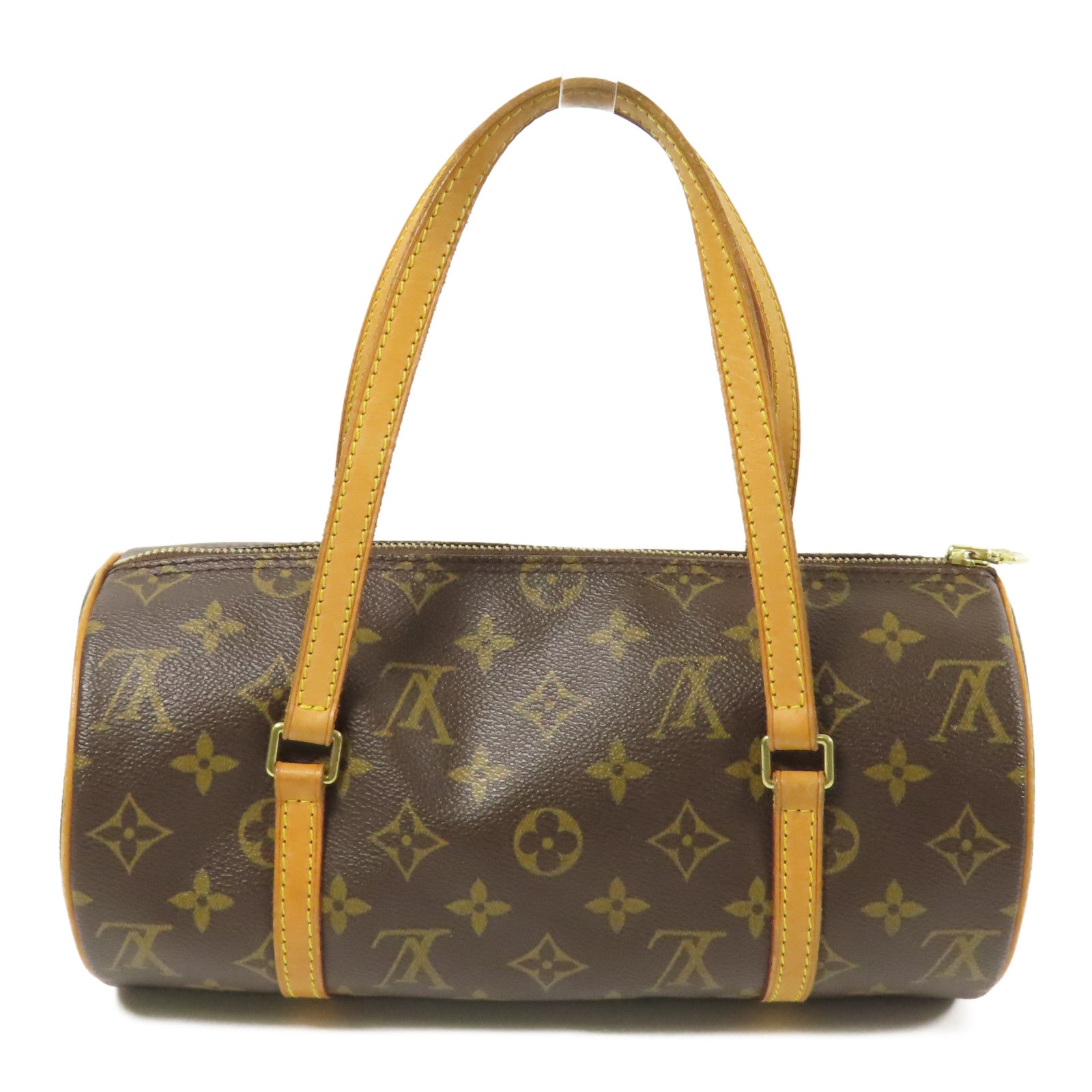 LOUIS VUITTON Monogram Papillon PM金扣手挽袋