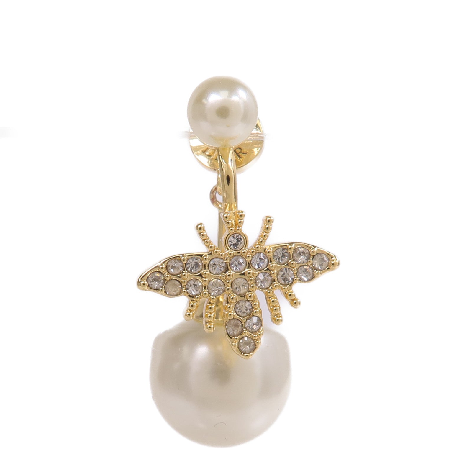 Dior PVC/金屬Tribales Single Earring耳環