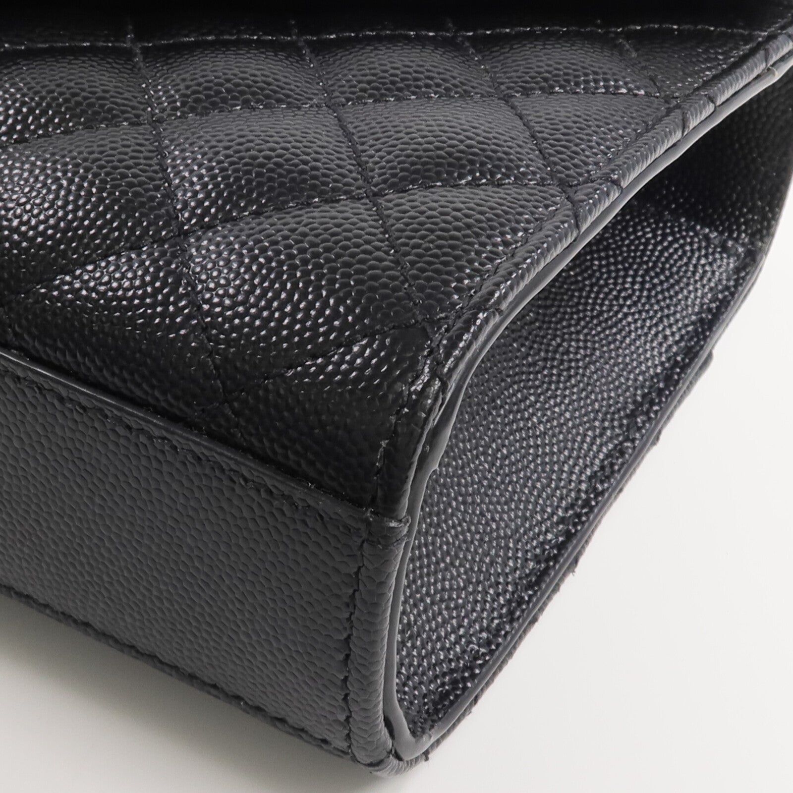 SAINT LAURENT 牛皮皮革Envelope Small Bag金扣鏈帶肩背袋