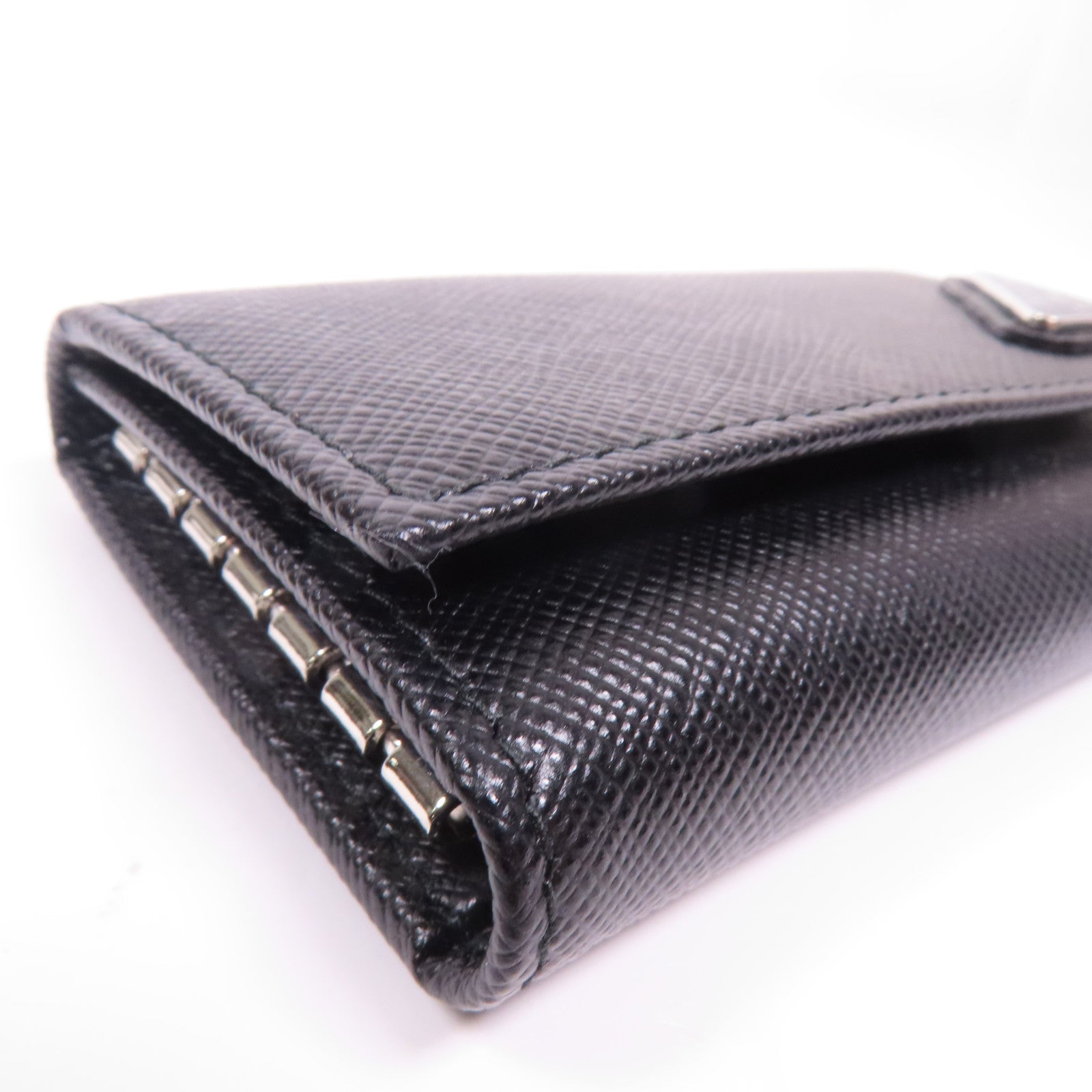 PRADA Saffiano皮革Key Case鎖匙包